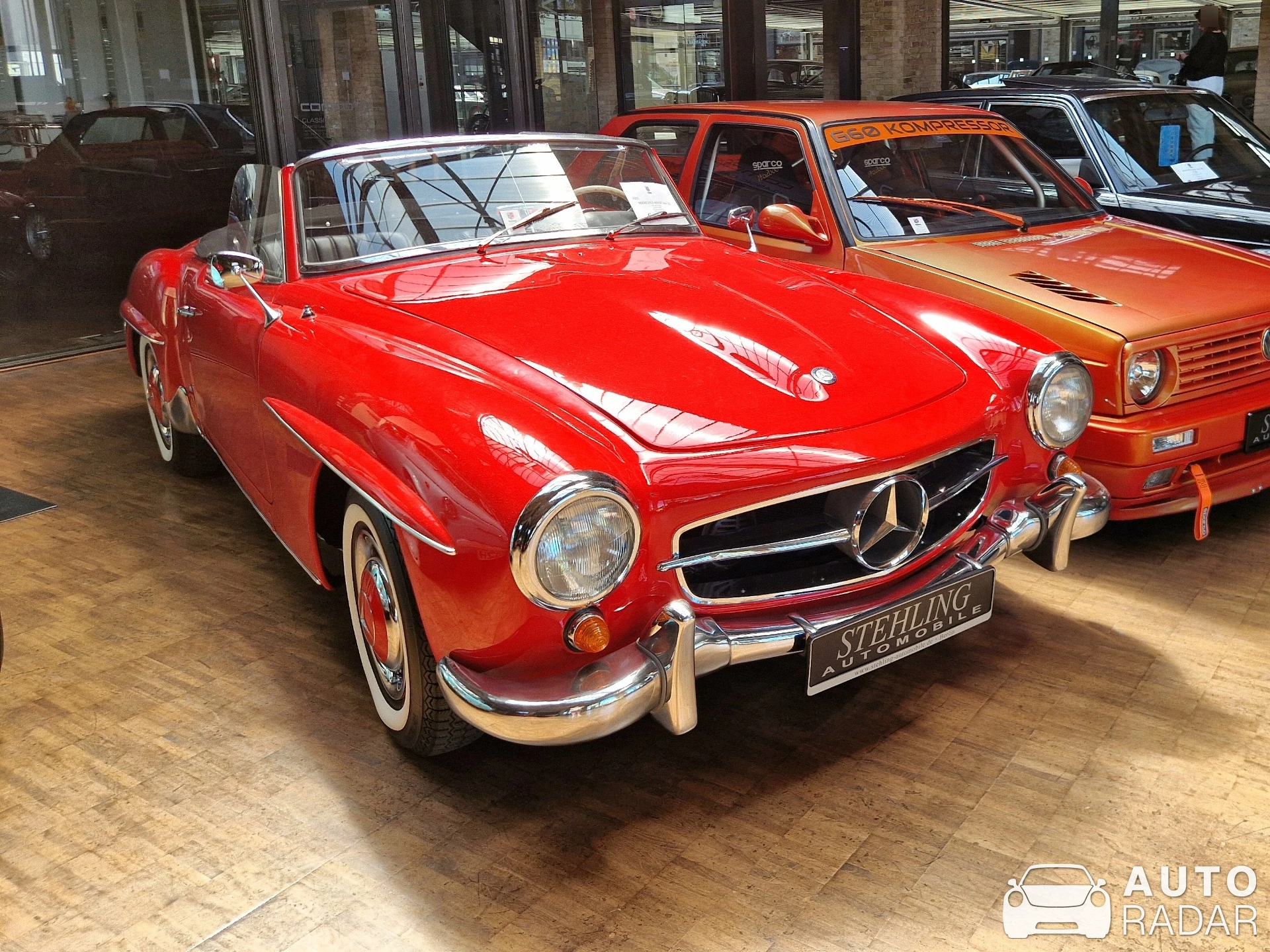 Mercedes-Benz 190 SL spotted in Berlin, Germany