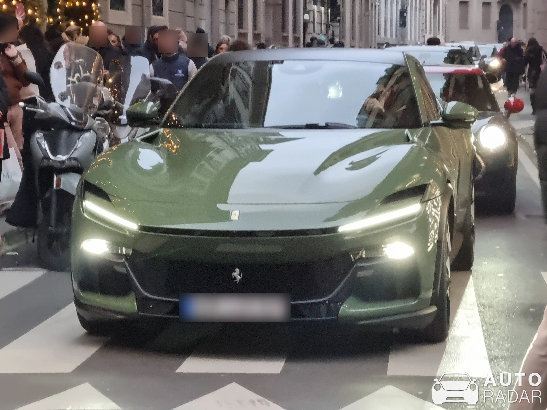 Ferrari Purosangue spotted in Milano, Italia