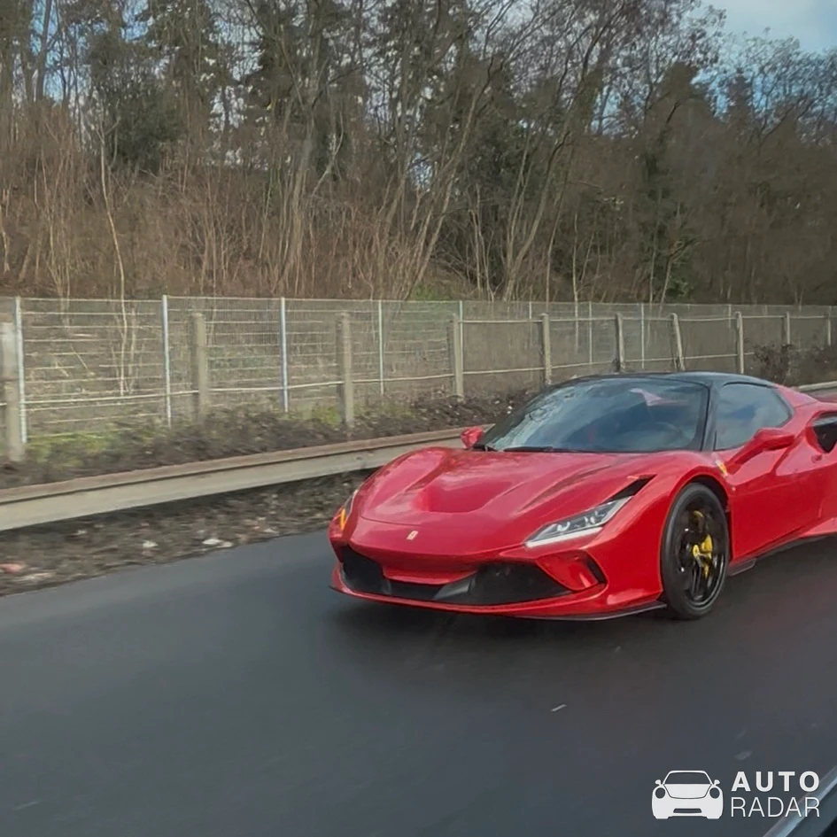 Ferrari F8 Spider spotted in Nanterre, France