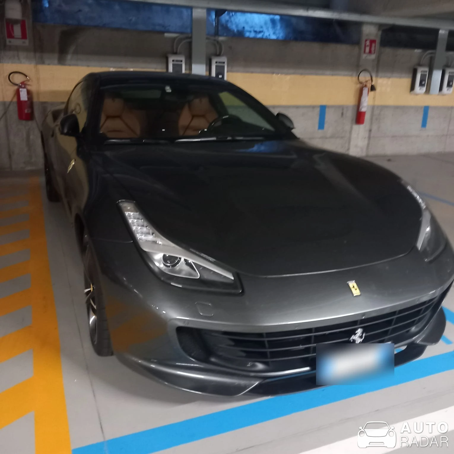 Ferrari GTC4Lusso spotted in Milano, Italy