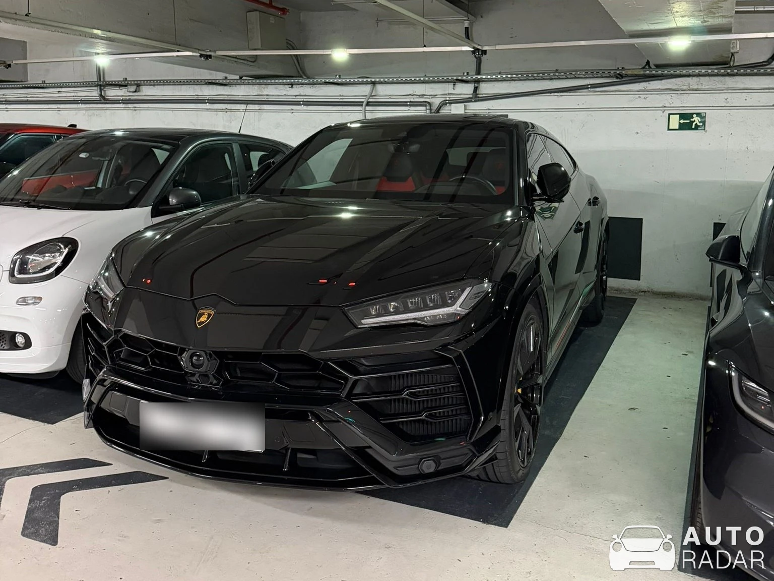 Lamborghini Urus spotted in Barcelona, Spain