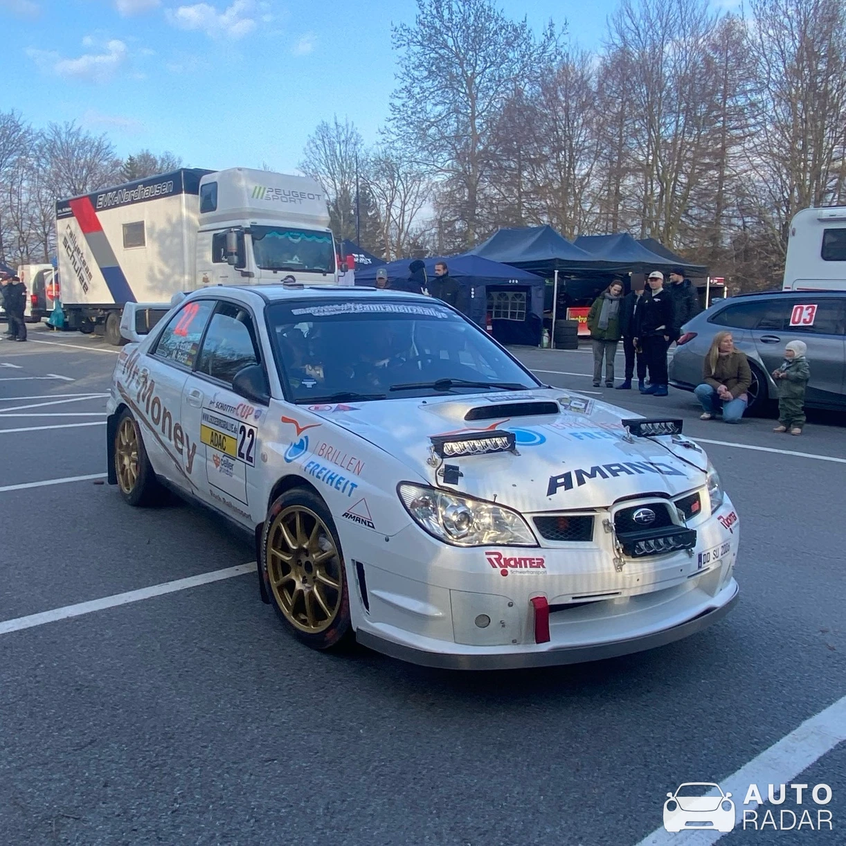 Subaru Impreza R7 WRC spotted in Stollberg/Erzgebirge