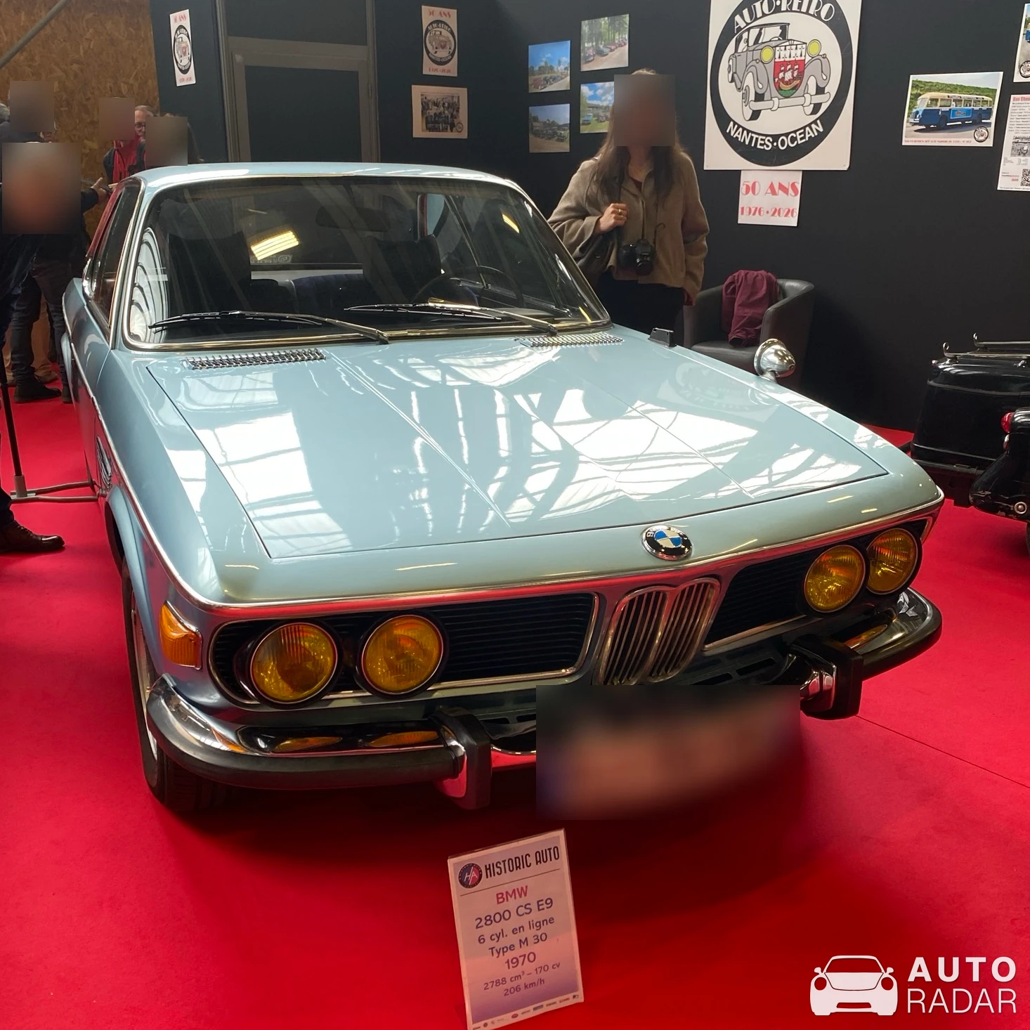 BMW 2800 CS E9 spotted in Nantes
