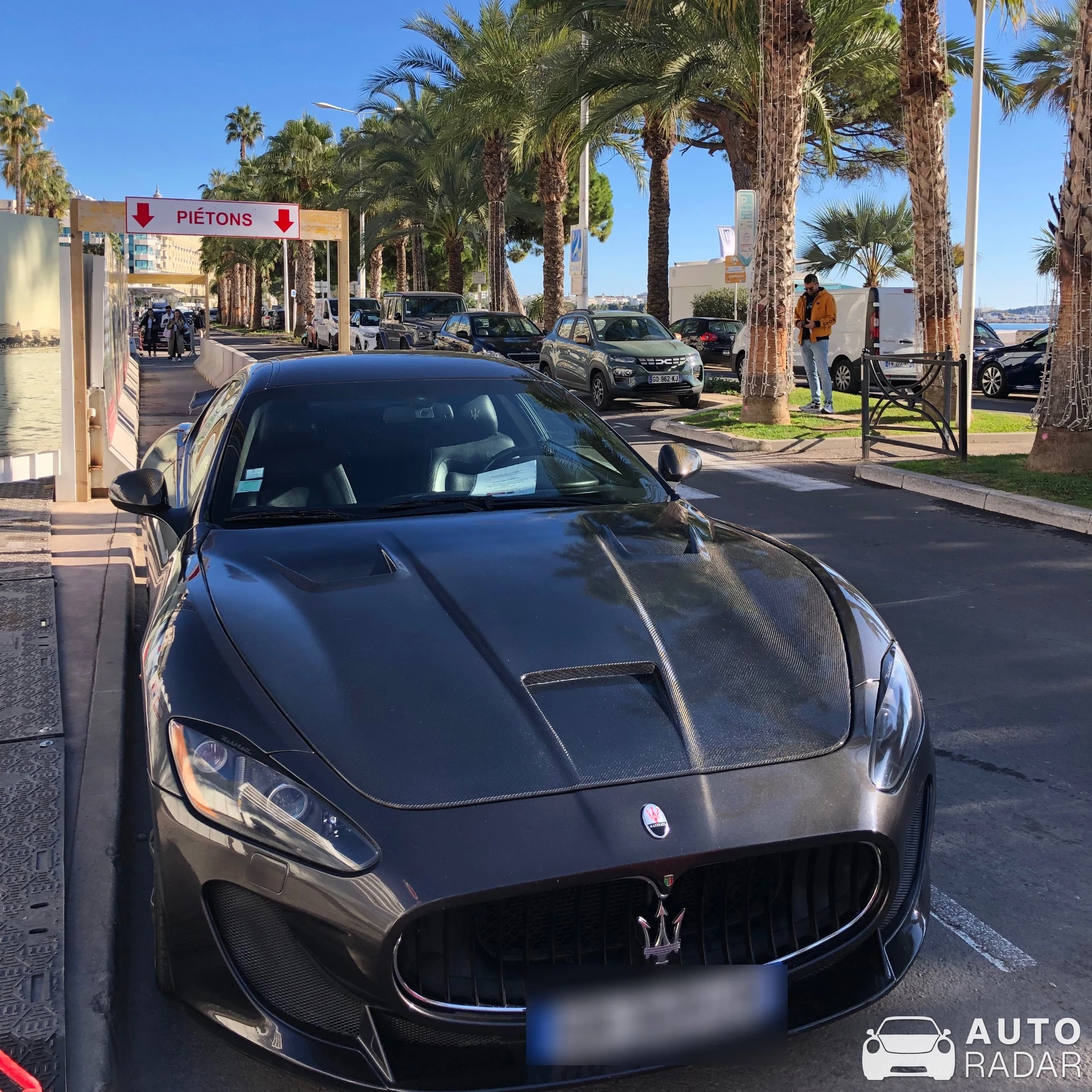 Maserati GranTurismo spotted in Cannes, France