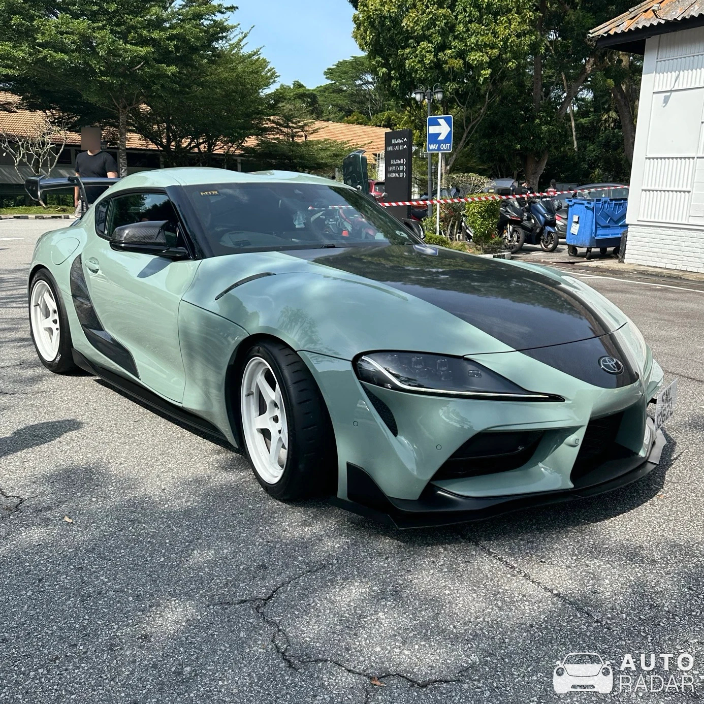 Toyota GR Supra A90 spotted in Singapore, Singapore