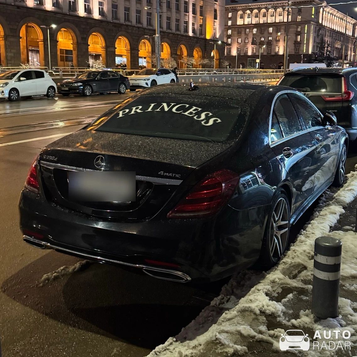 Mercedes-Benz S350d W223 spotted in Sofia