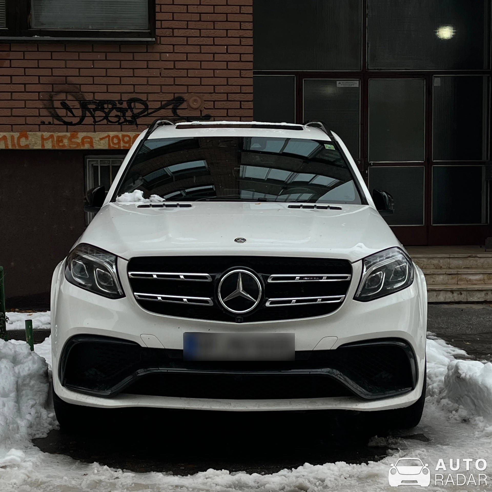 Mercedes-AMG GLS 63 X166 spotted in Sarajevo, Bosnia and Herzegovina