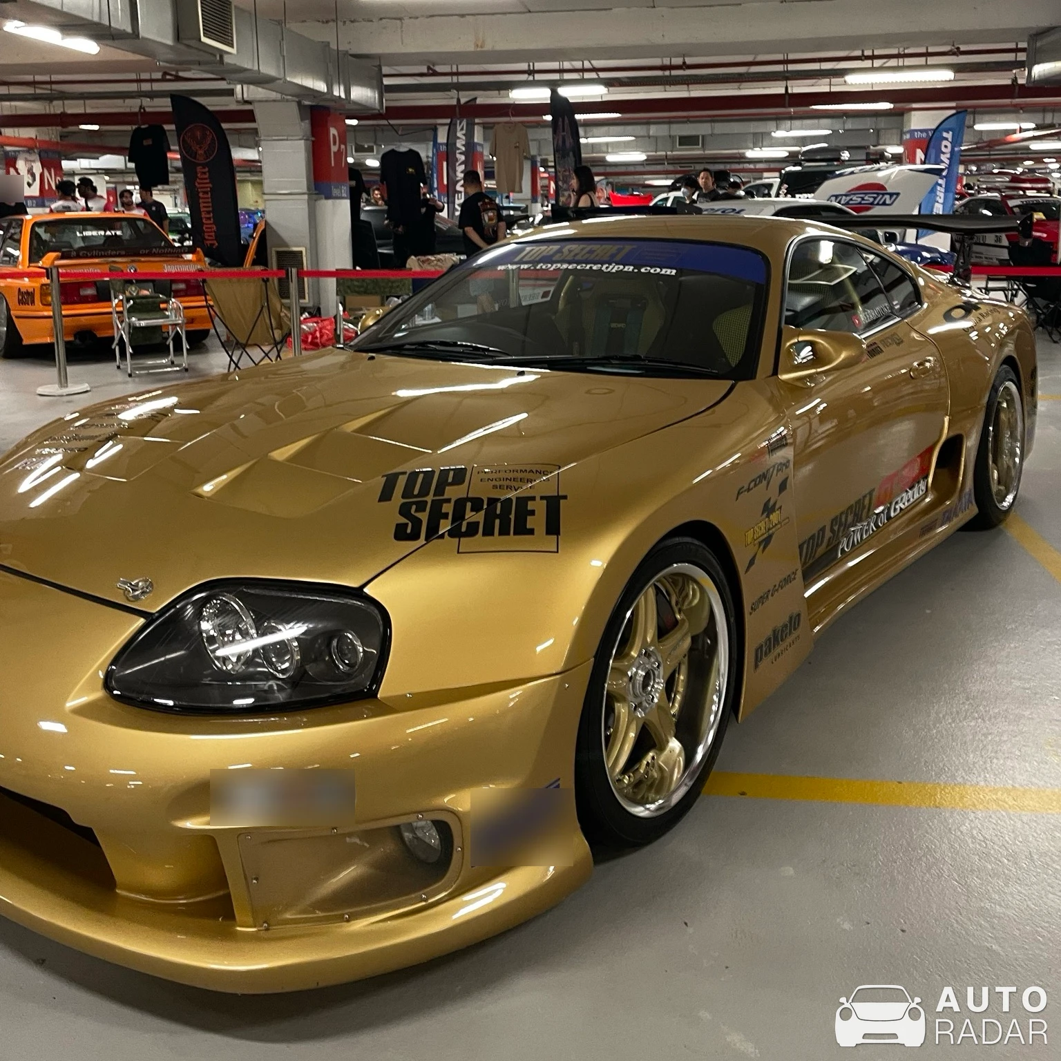 Toyota Supra A80 Top Secret spotted in Petaling Jaya