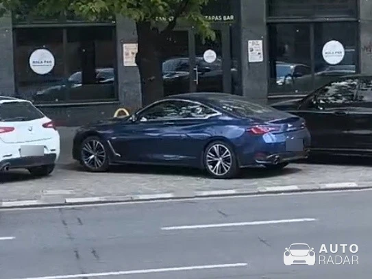 Infiniti Q60 spotted in Warszawa