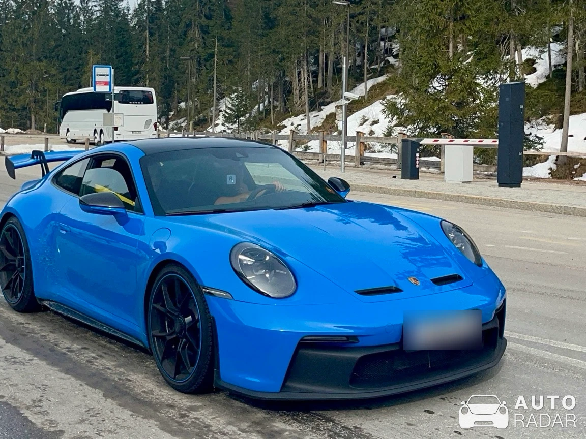Porsche 992 GT3 MkI spotted in Prags, Włochy