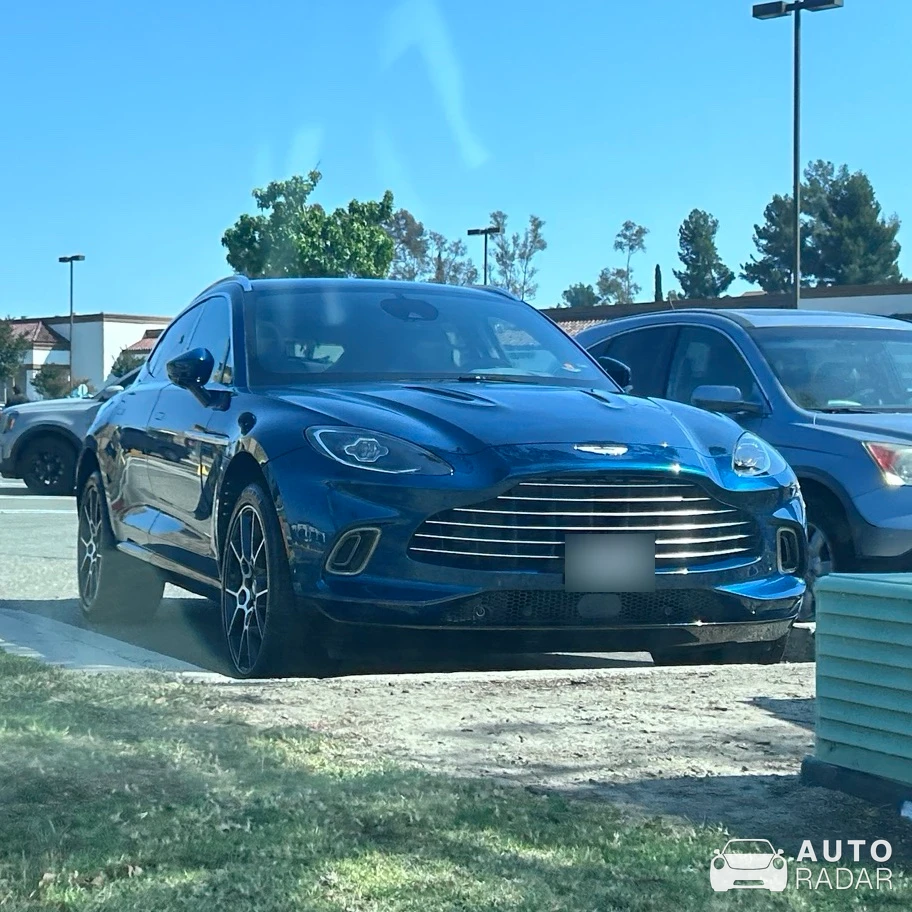 Aston Martin DBX spotted in Long Beach