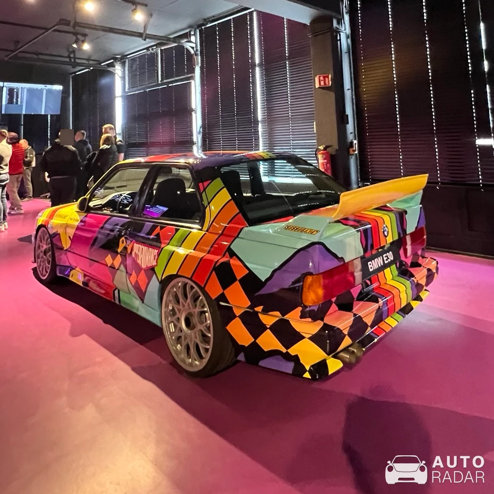BMW M3 E30 Art Car spotted in Dortmund