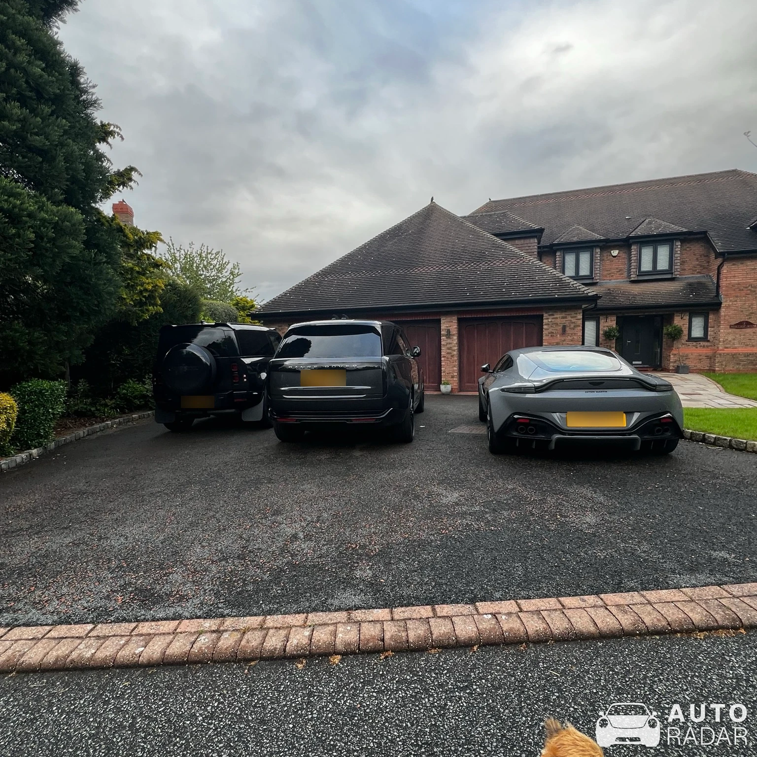 Aston Martin V8 Vantage Formula 1 Edition spotted in Chester