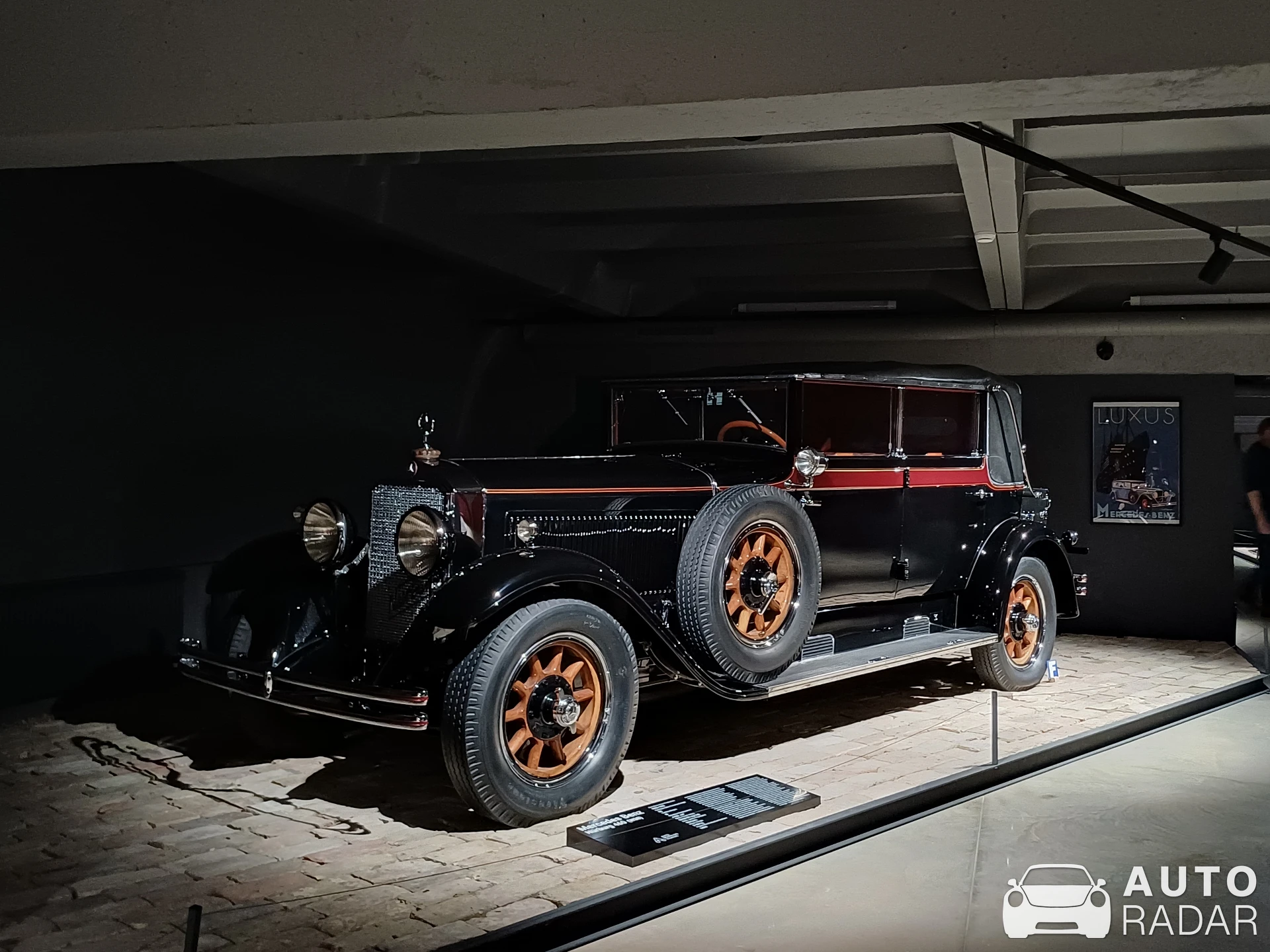 Mercedes-Benz 770 'Großer Mercedes' offener Tourenwagen spotted in Vilnius