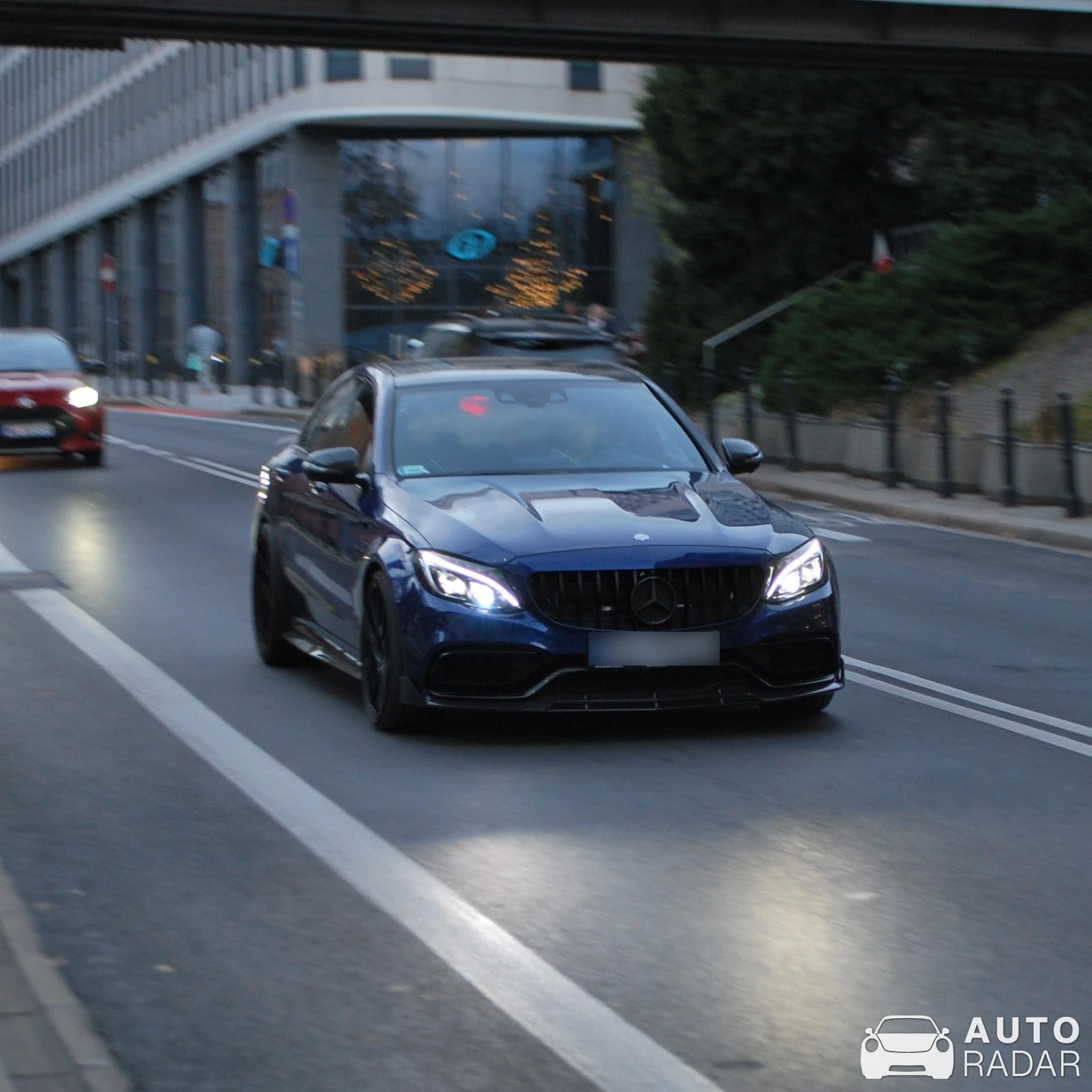 Mercedes-AMG C 63 S W205 spotted in Warszawa, Poland