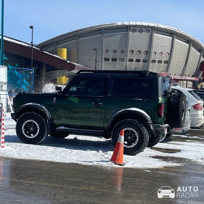 Ford Bronco Wildtrak spotted in Calgary