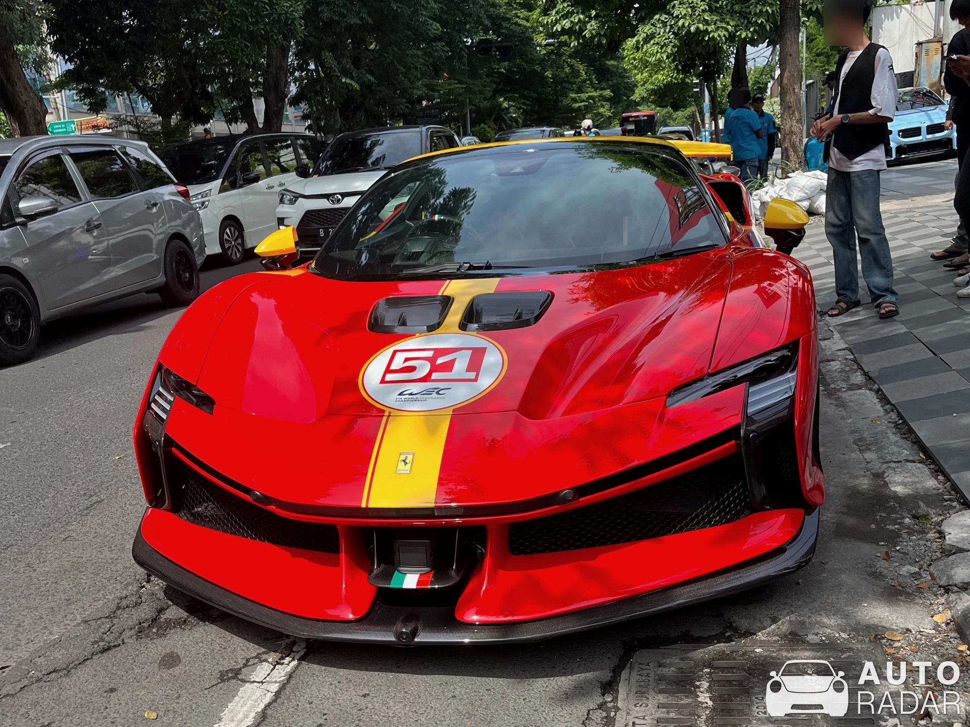 Ferrari SF90 XX Stradale spotted in Surabaya, Indonesia