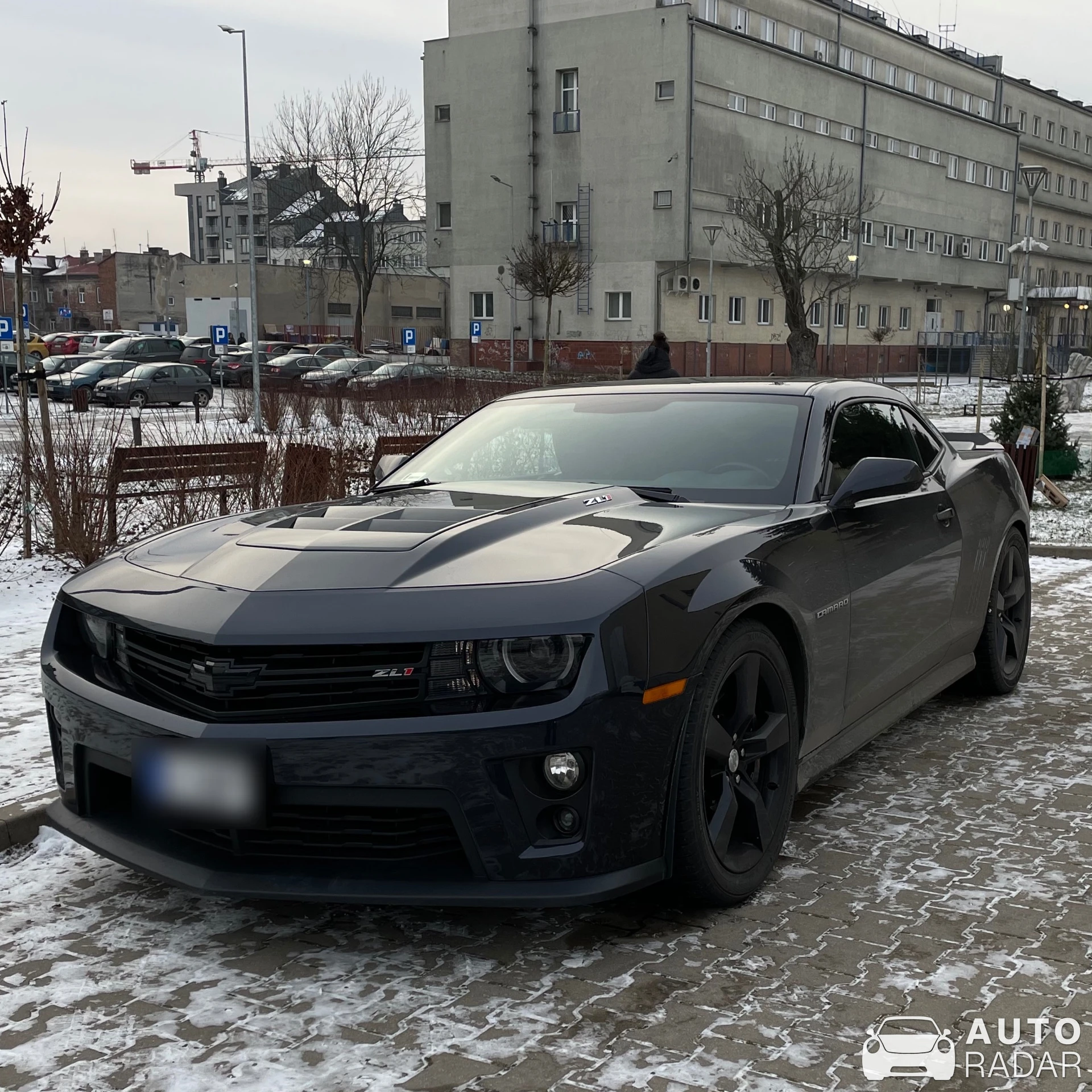 Chevrolet Camaro ZL1 spotted in Skierniewice, Polska