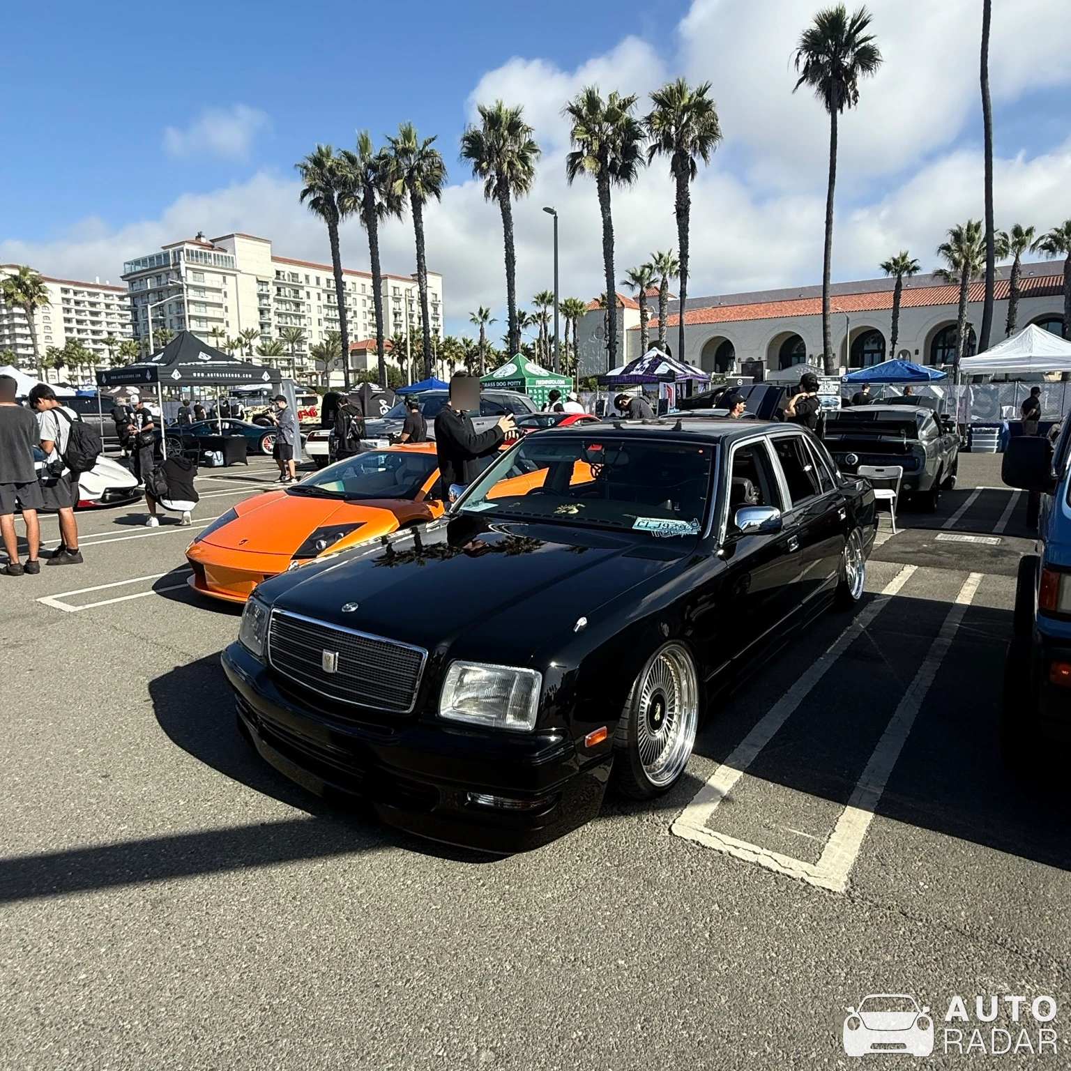 Toyota Century G50 spotted in Huntington Beach