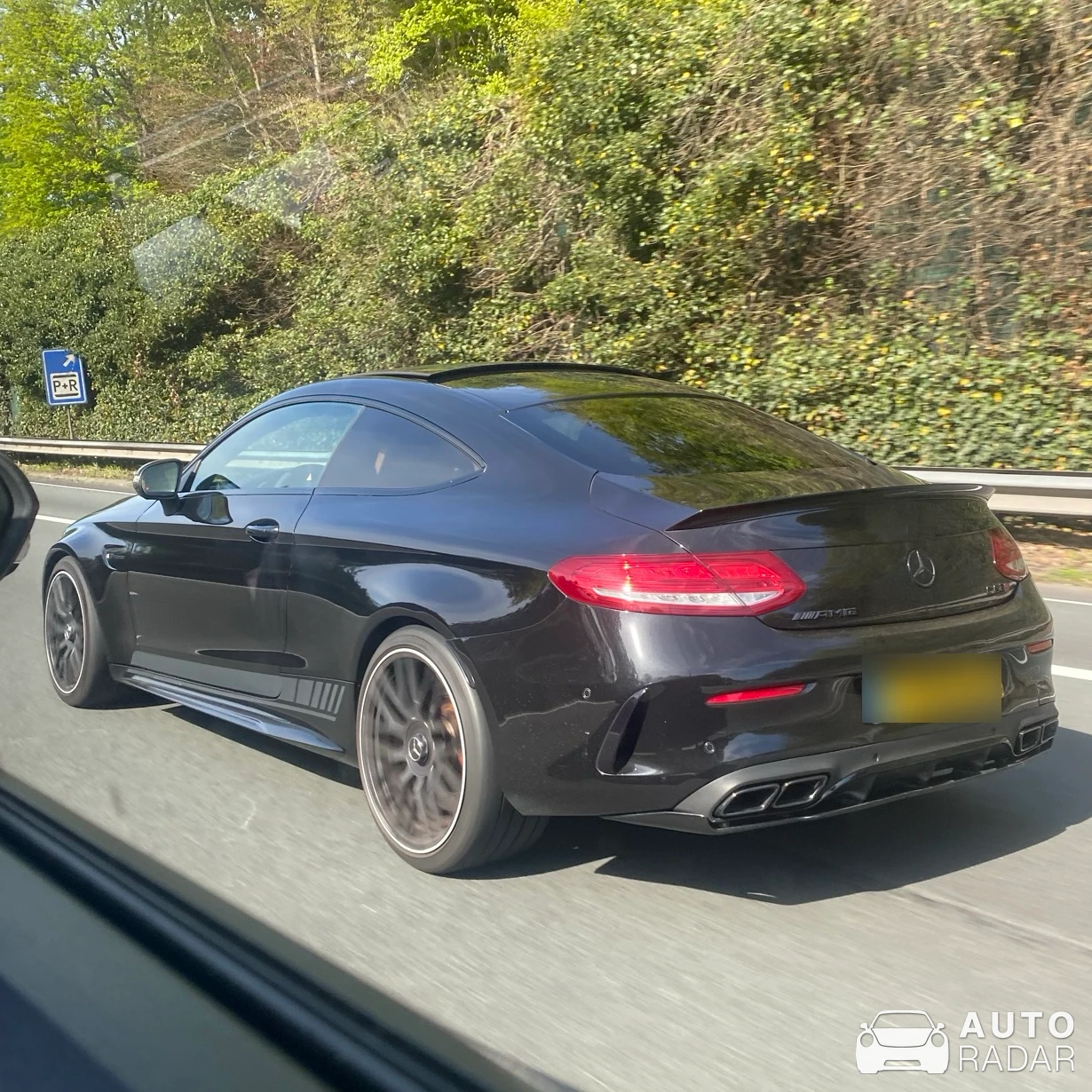Mercedes-AMG C 63 S Coupé C205 spotted in Almere