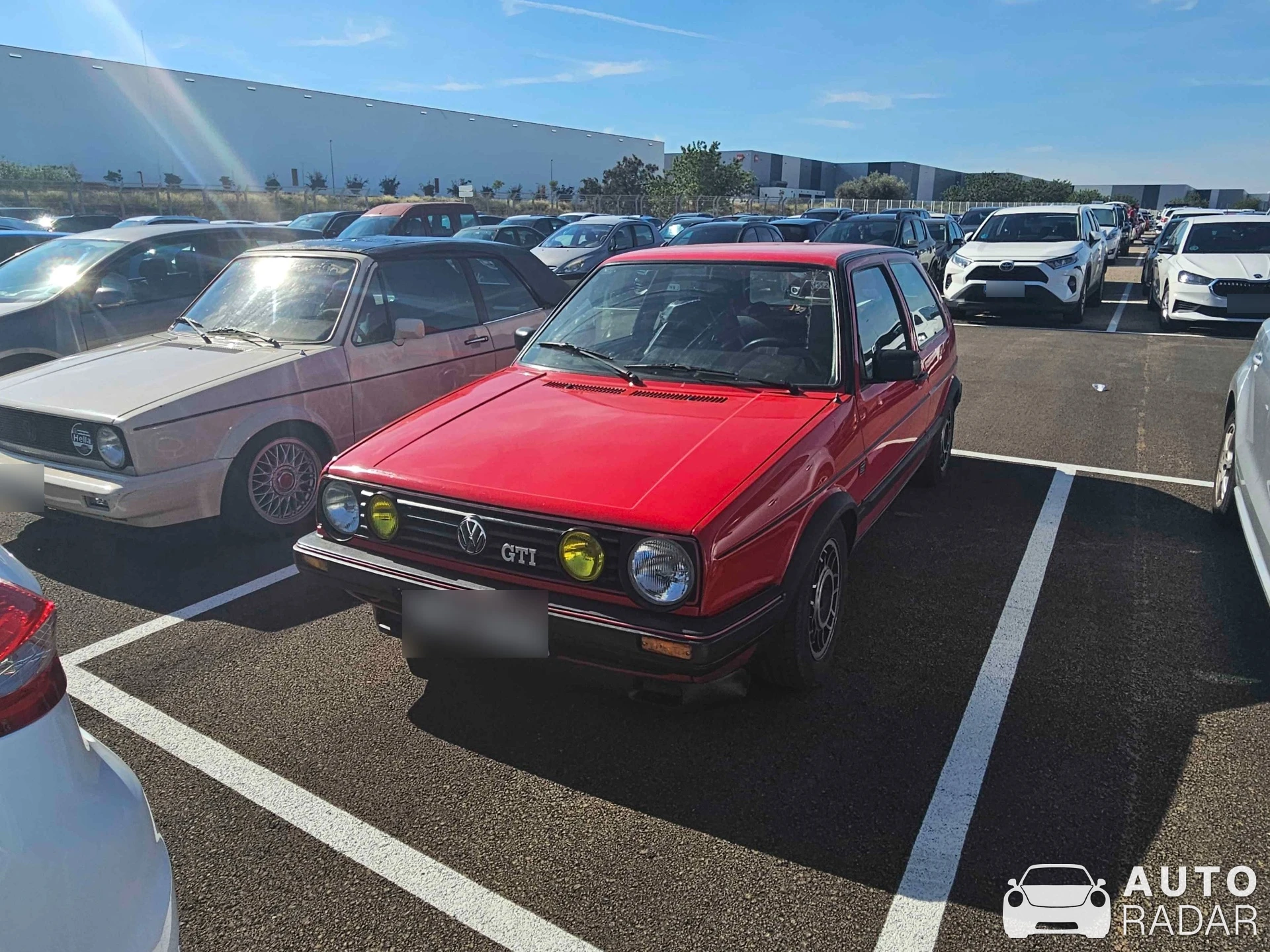 Volkswagen Golf GTI Mk2 spotted in Cheste, Spain