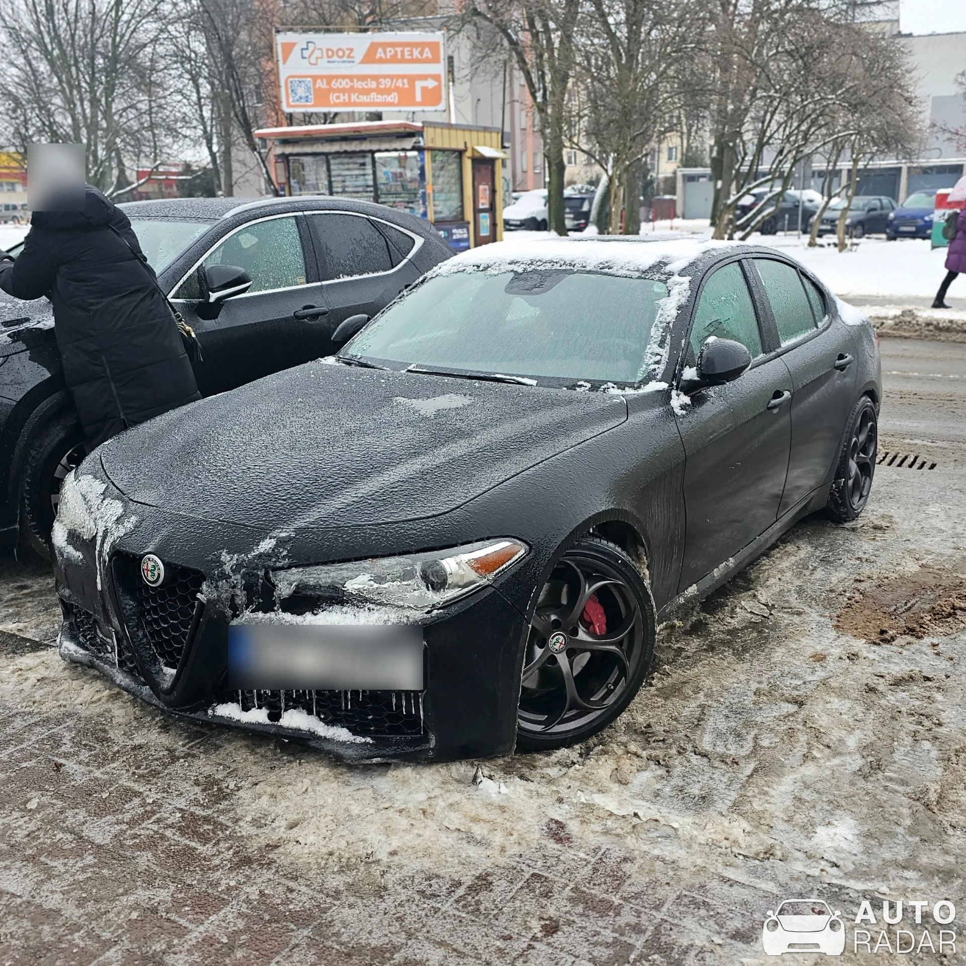 Alfa Romeo Giulia Quadrifoglio spotted in Sochaczew, Poland