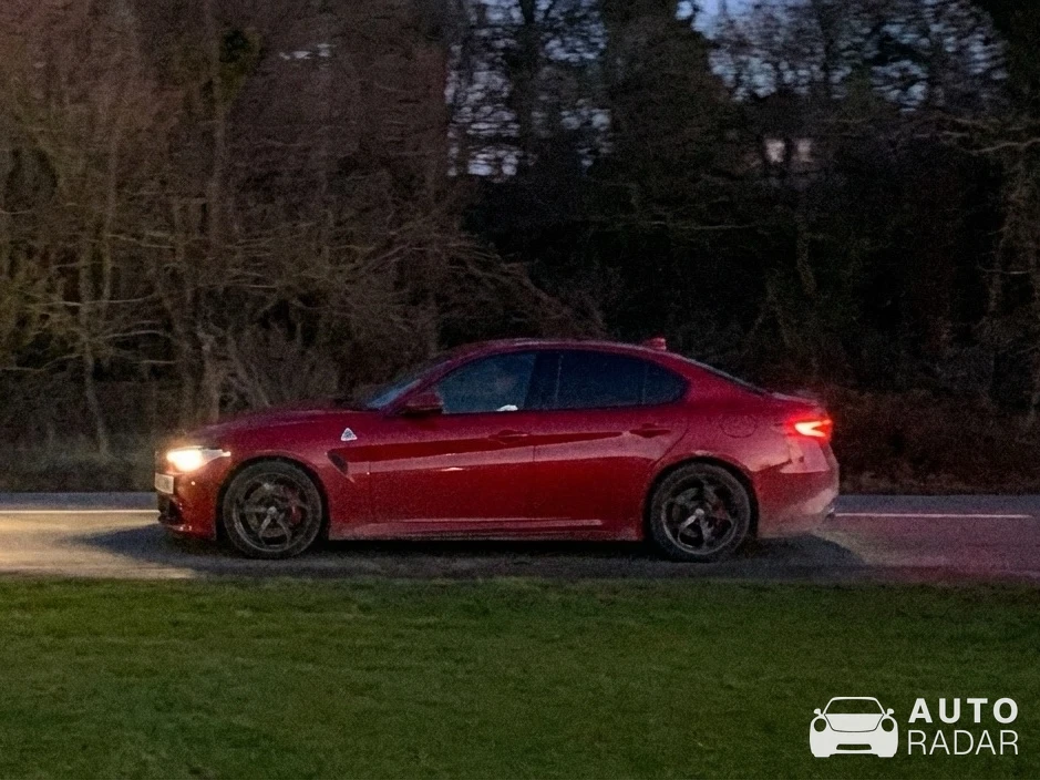 Alfa Romeo Giulia Quadrifoglio spotted in Farnham, United Kingdom