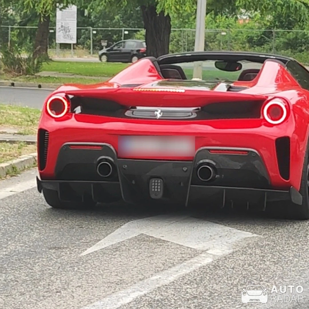 Ferrari 488 Pista Spider spotted in Split, Croatia