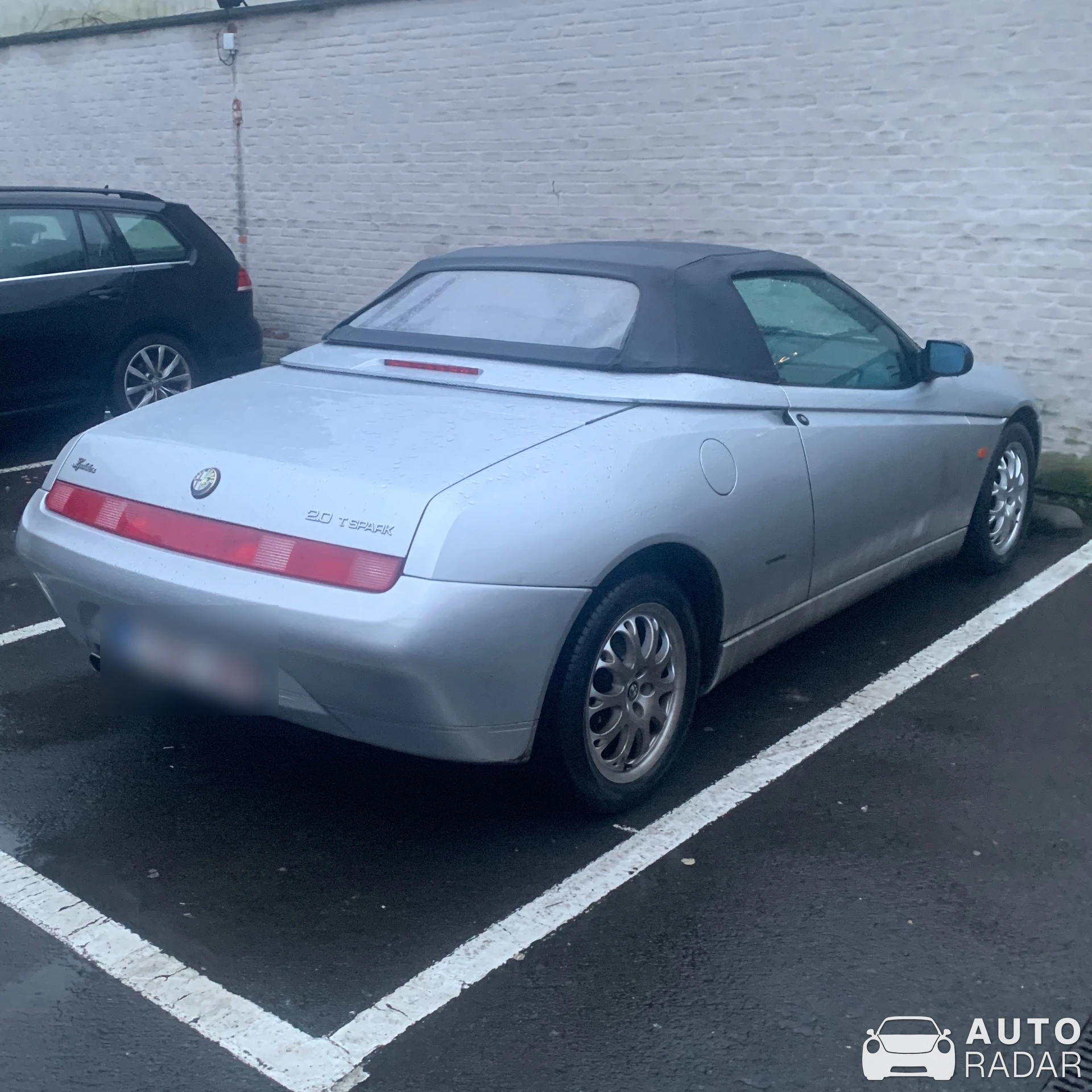Alfa Romeo Spider 2.0i spotted in Antwerpen, België