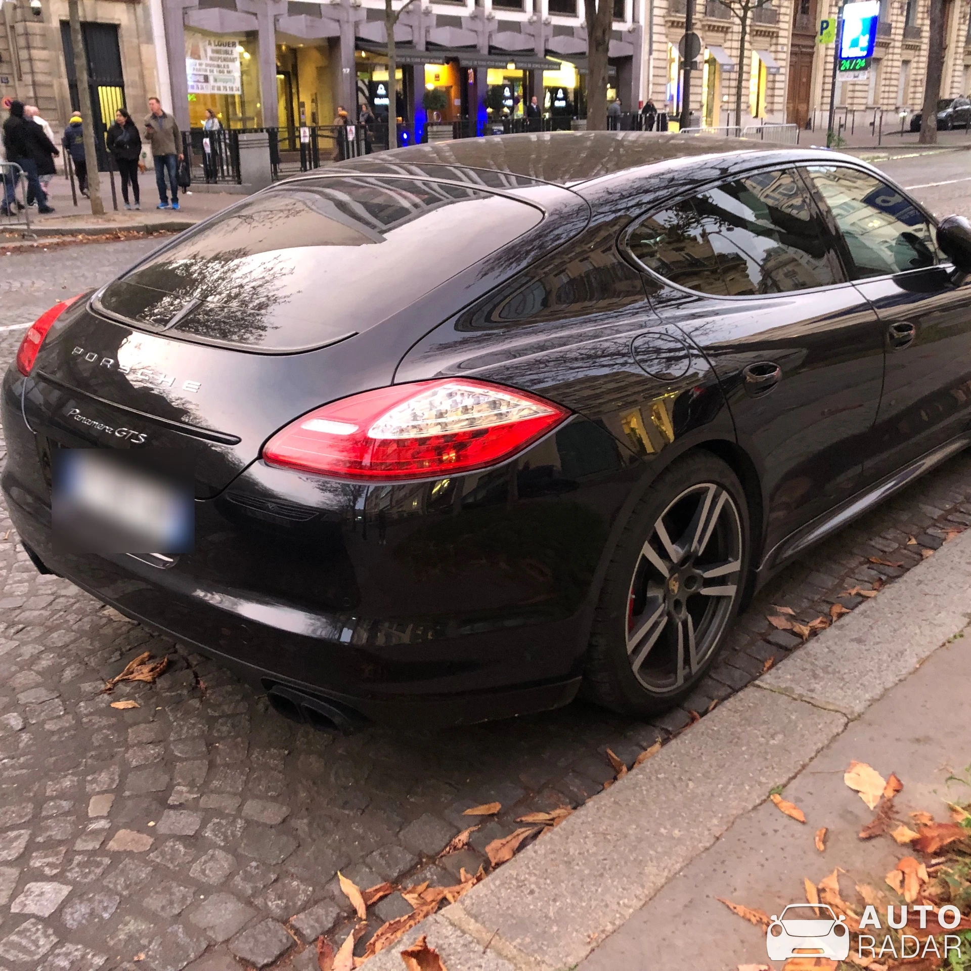 Porsche 970 Panamera GTS spotted in Paris, France
