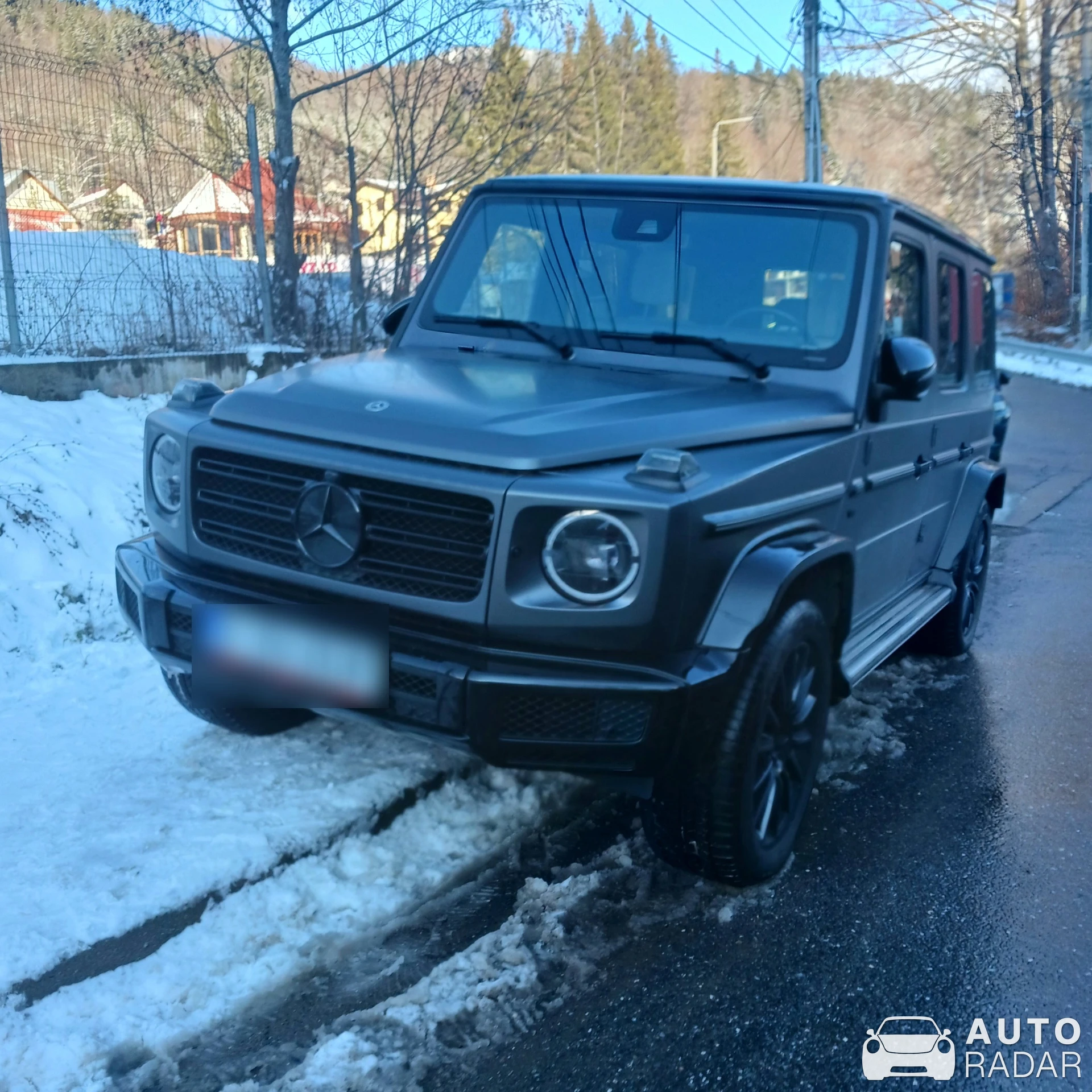 Mercedes-Benz G 500 spotted in Azuga, Romania