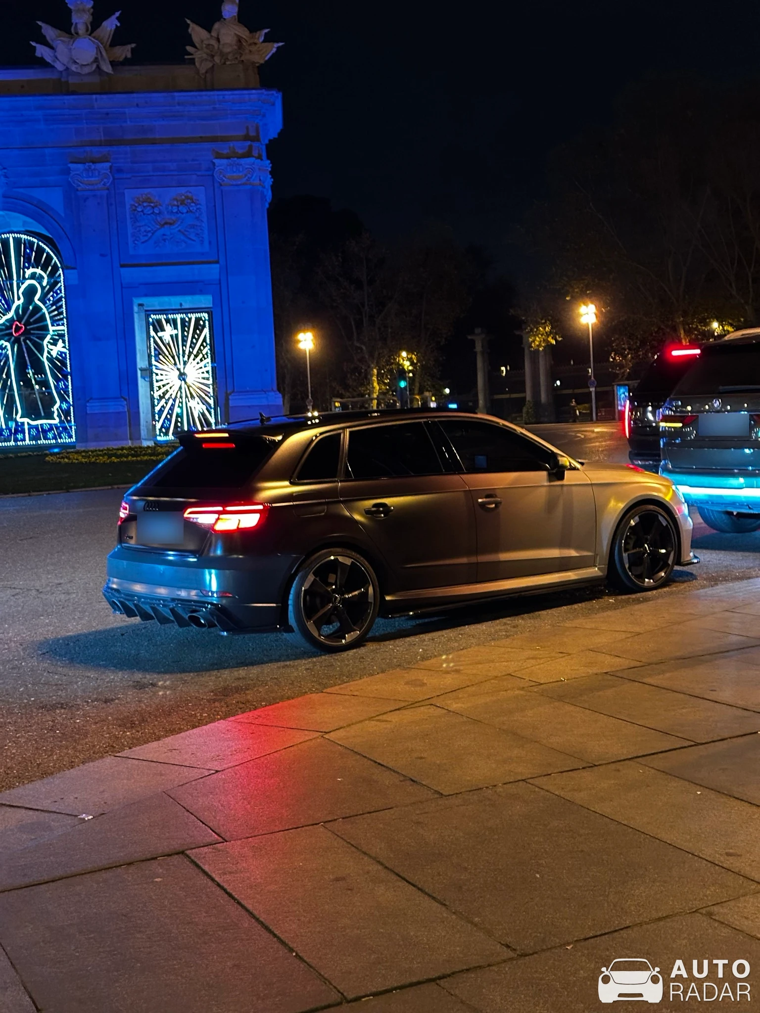 Audi RS3 Sportback 8V spotted in Madrid, España