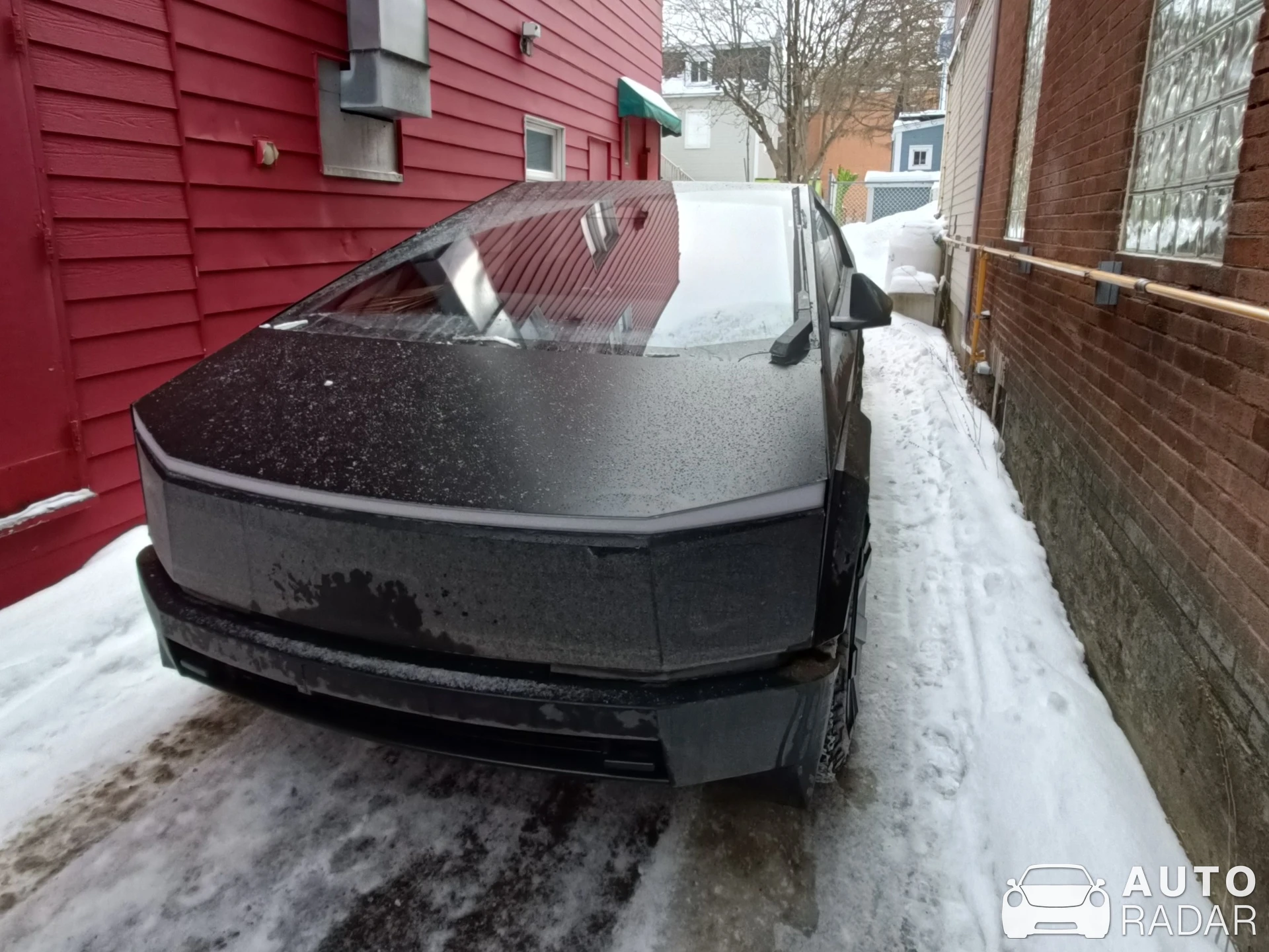 Tesla Cybertruck spotted in Rimouski, Canada