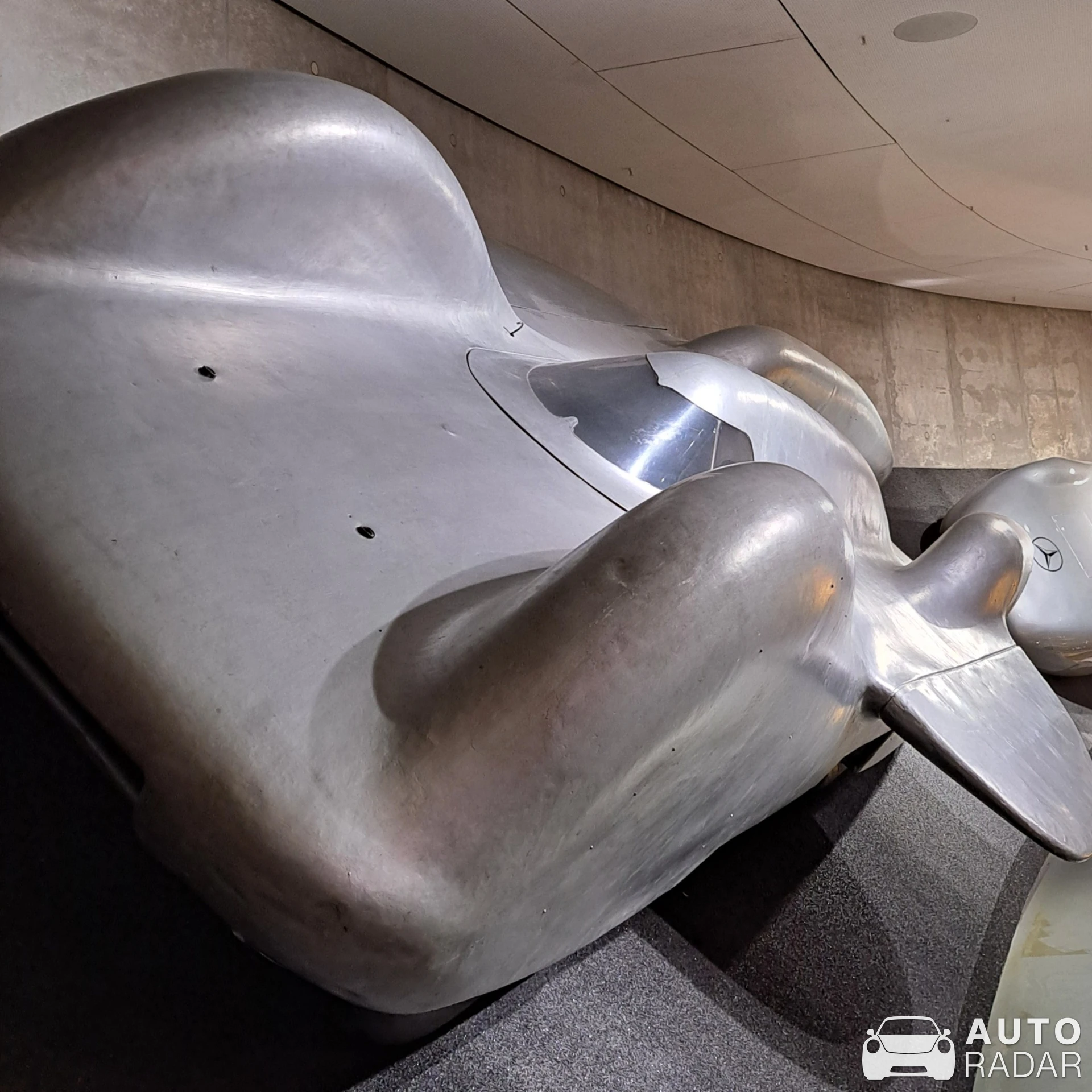 Mercedes-Benz T80 spotted in Stuttgart