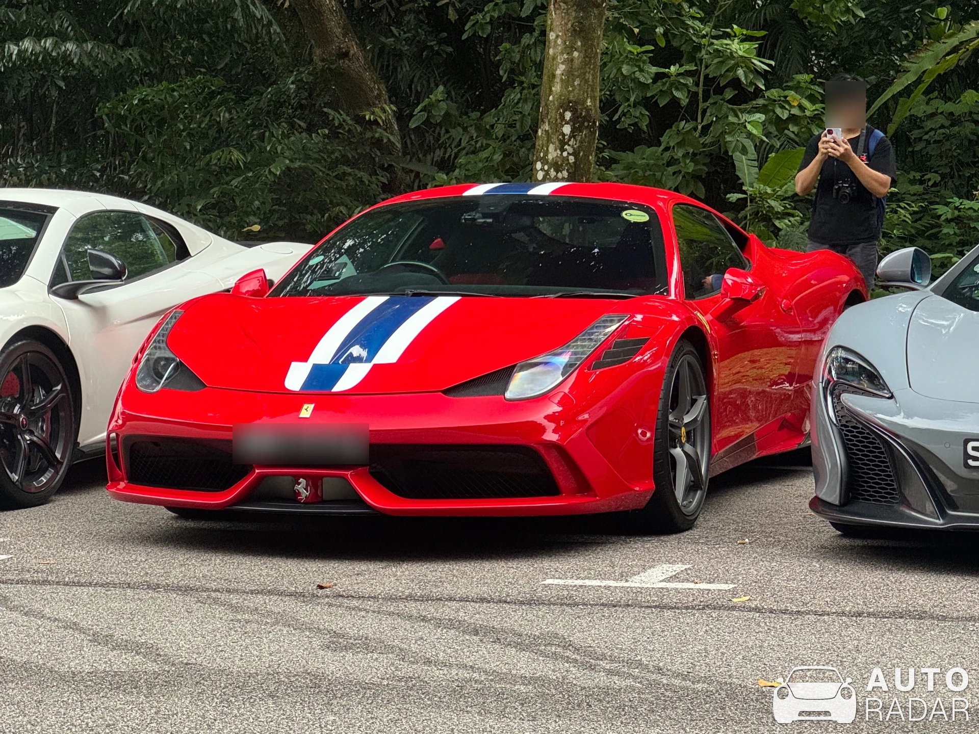 Ferrari 458 Speciale spotted in Singapore, Singapore