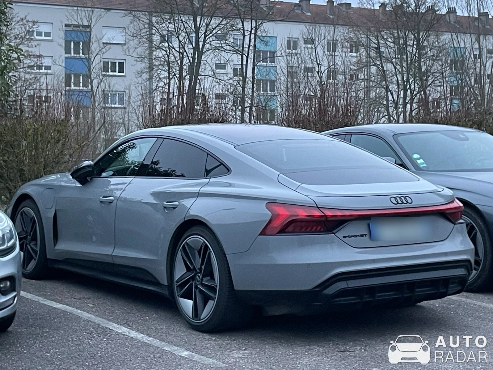 Audi E-Tron GT spotted in Toul, France
