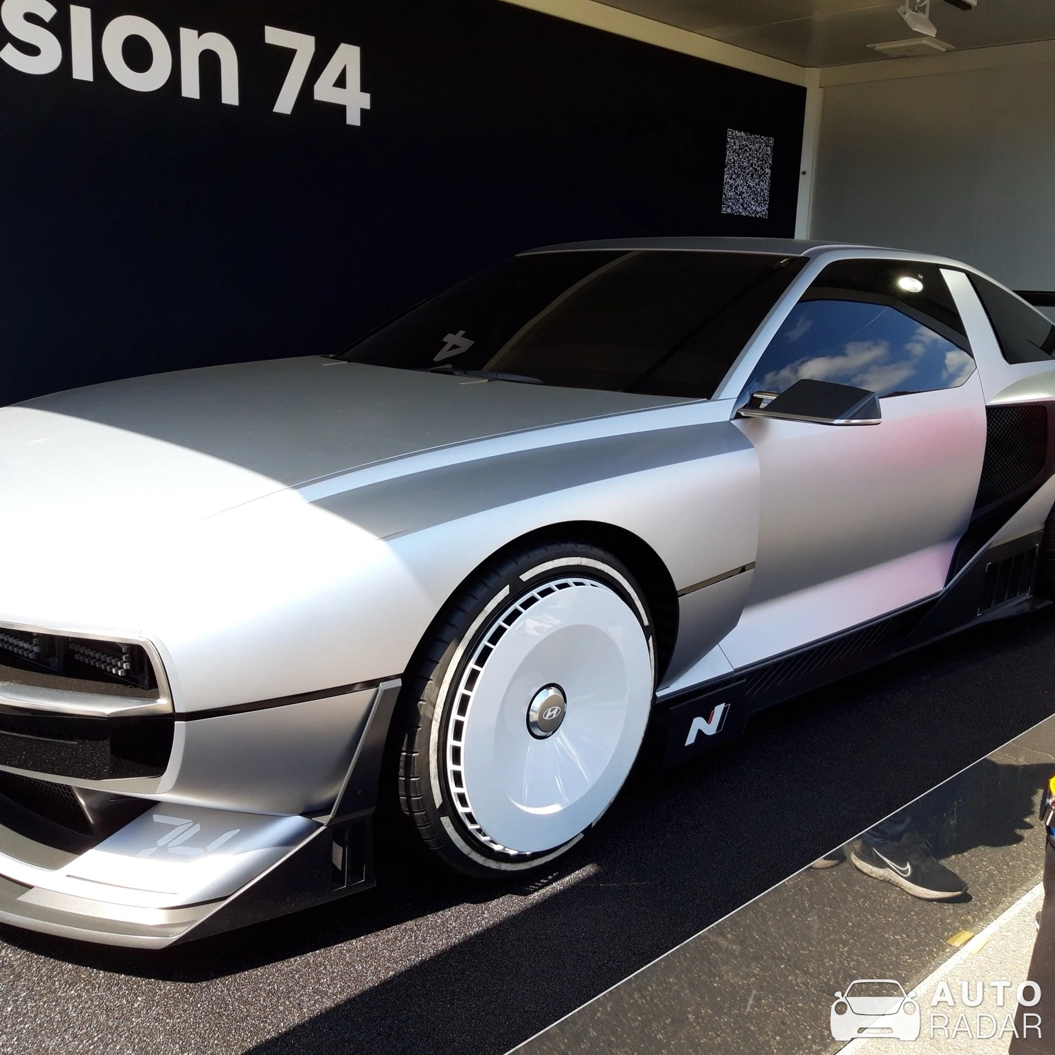 Hyundai N Vision 74 spotted in Nürburg