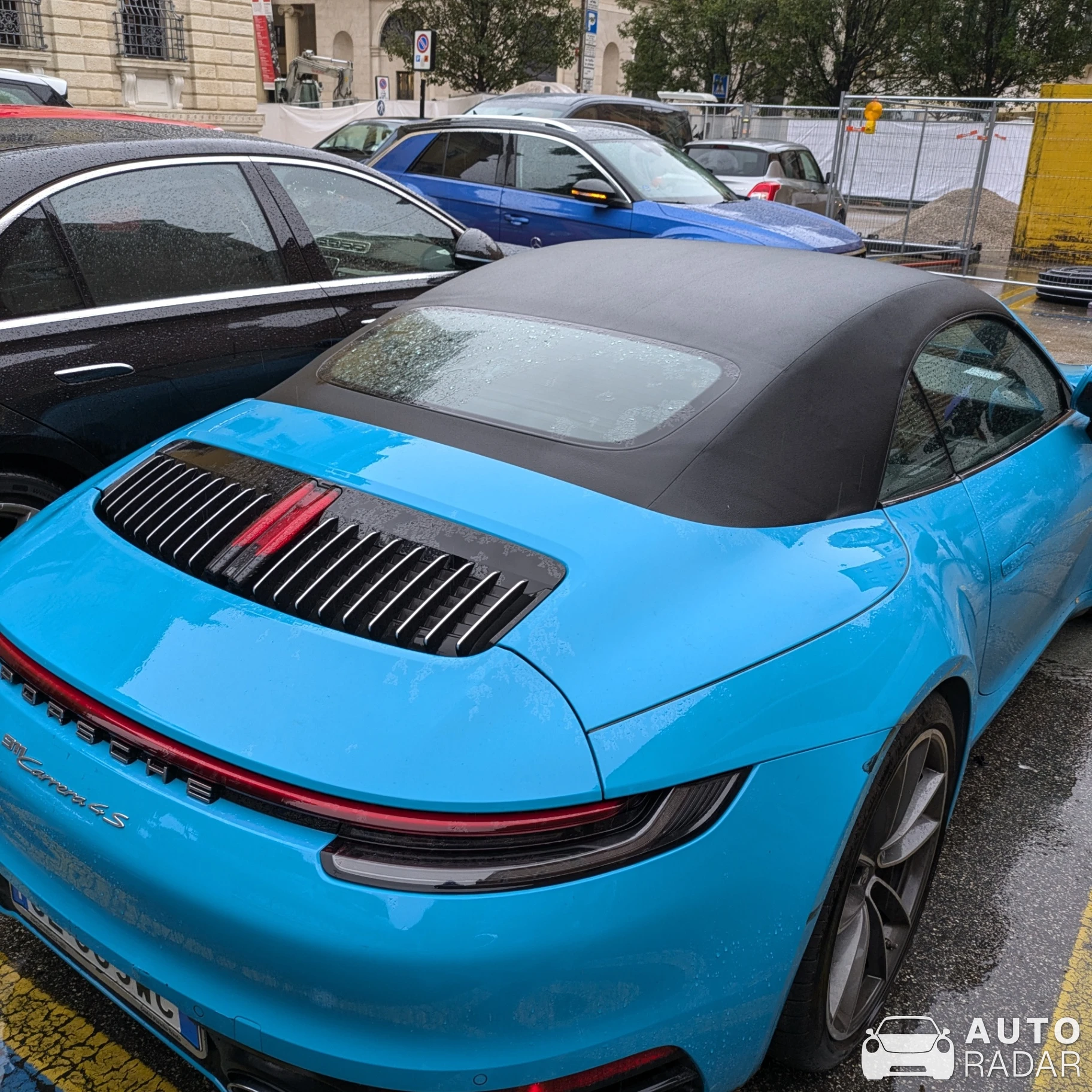 Porsche 992 Carrera 4S Cabriolet MkI spotted in Verona, Italy