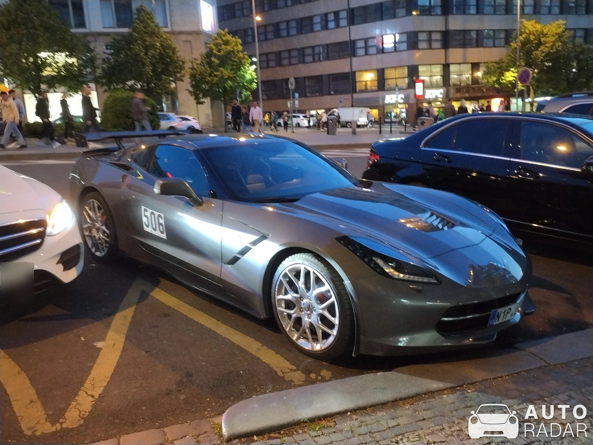 Chevrolet Corvette C7 Stingray spotted in Praha 6, Czechia