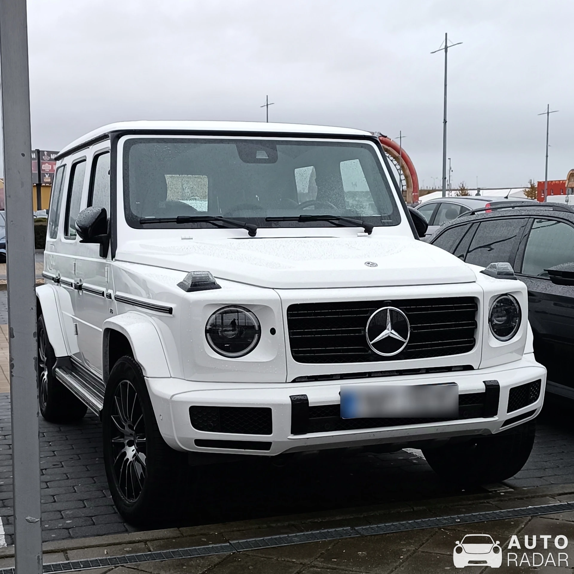 Mercedes-Benz G 500 spotted in Chvalovice, Česko