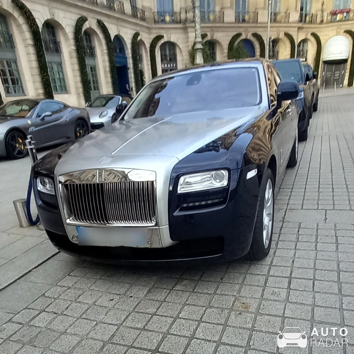 Rolls-Royce Ghost spotted in Paris, France