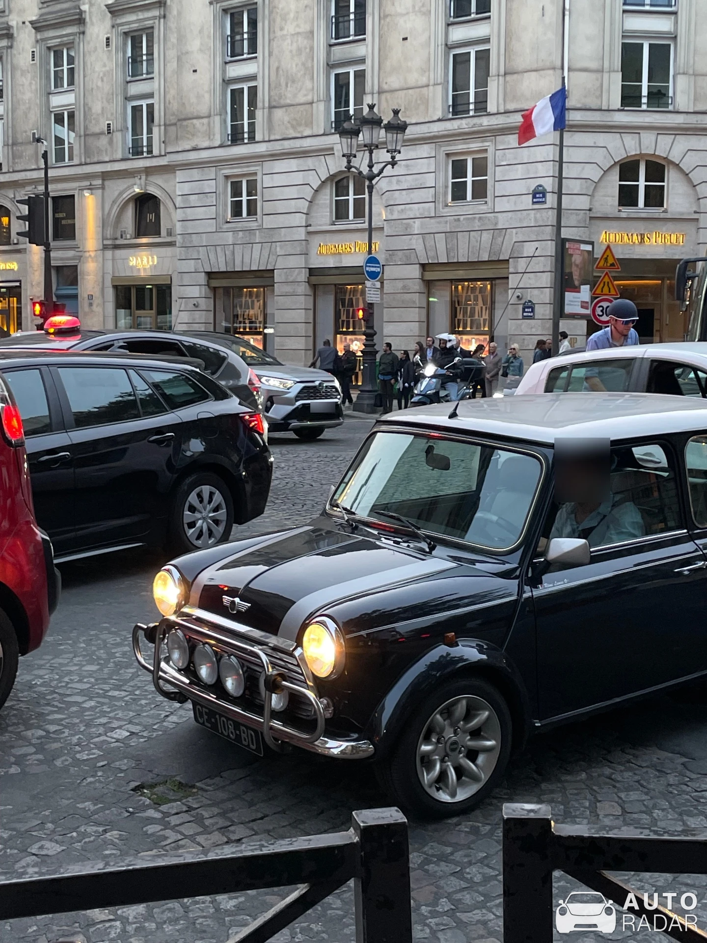 Rover Mini Balmoral spotted in Paris