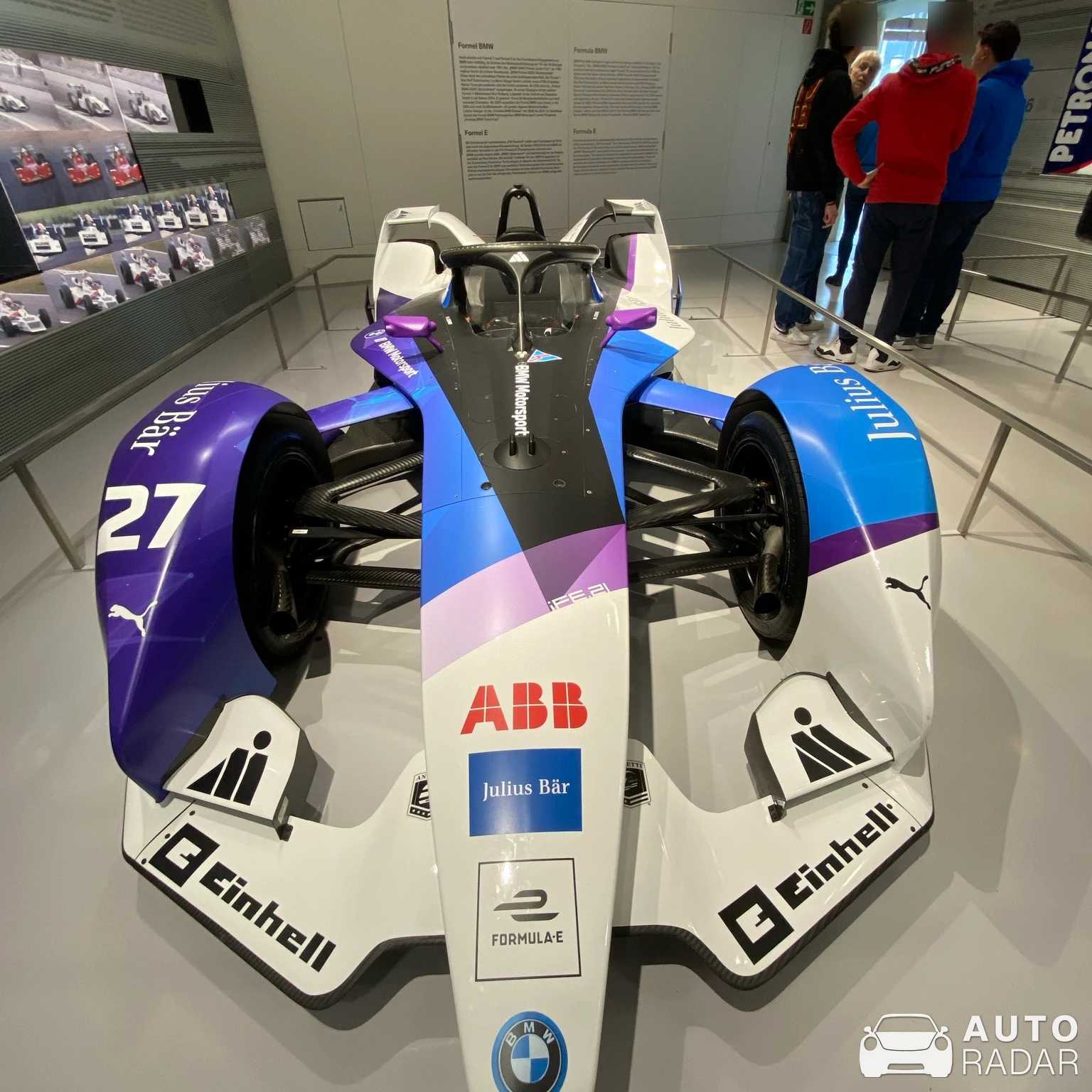 BMW iFE.21 Formula E Gen2 spotted in München