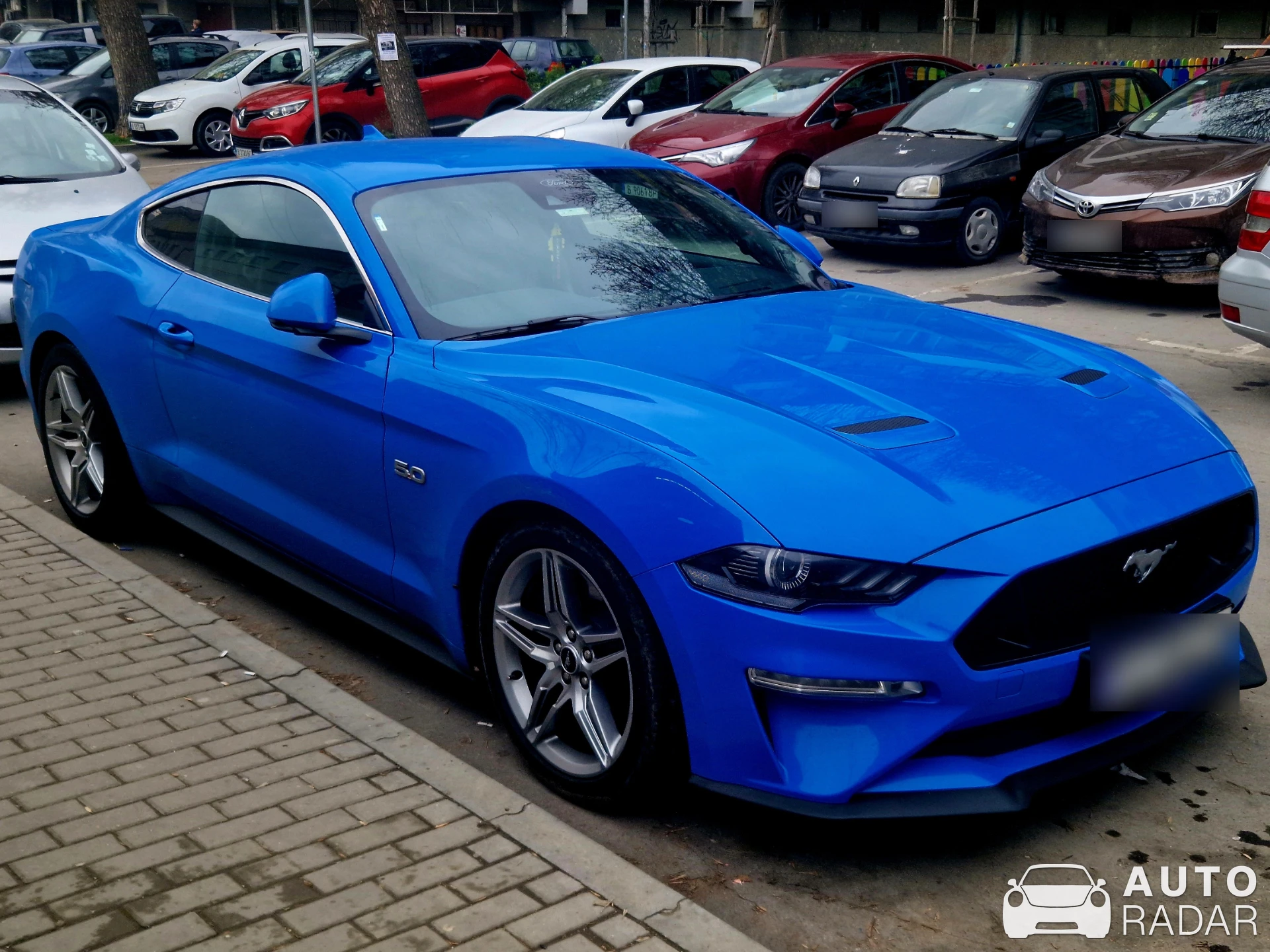 Ford Mustang GT spotted in Варна, България