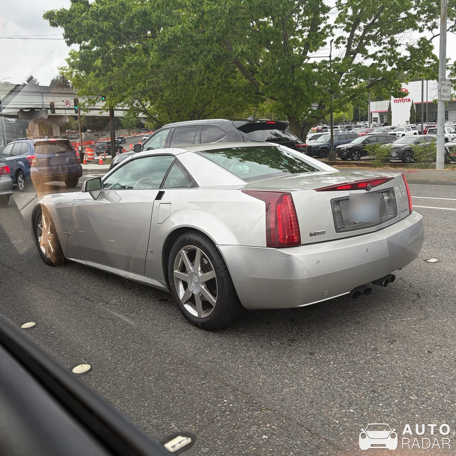 Cadillac XLR spotted in Bellevue