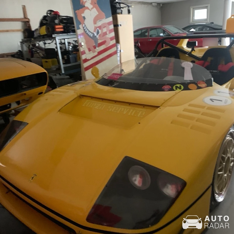 Ferrari F40 LM Barchetta spotted in Helmond