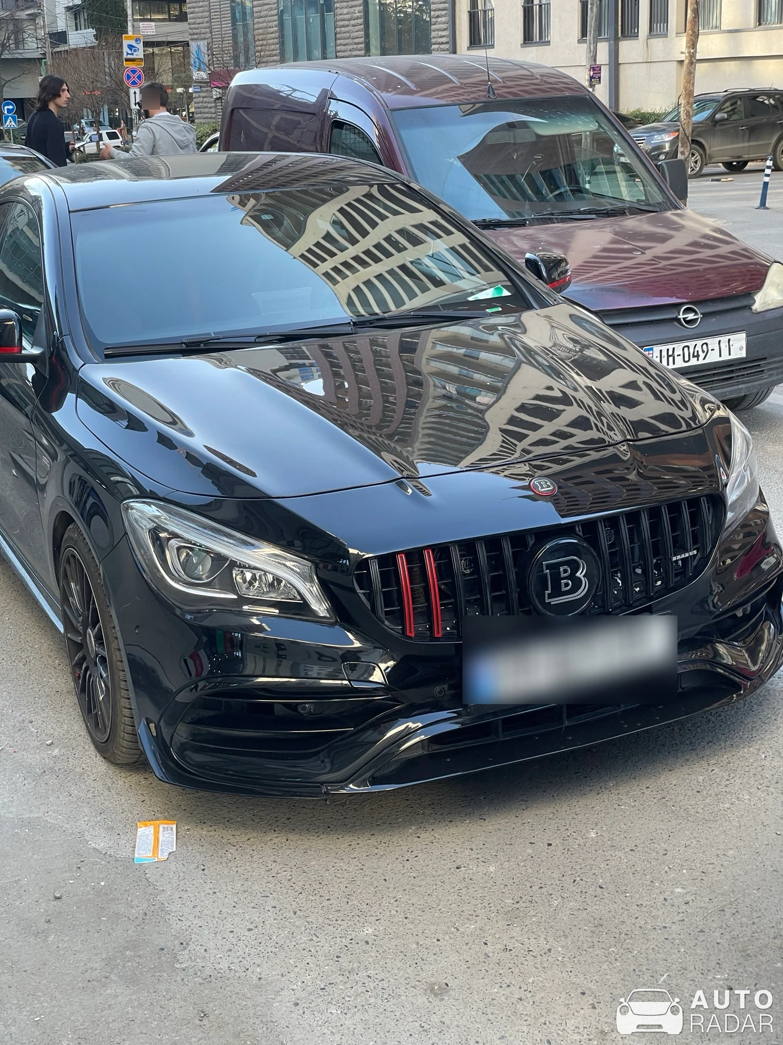 Mercedes-AMG Brabus A B45 spotted in T'bilisi