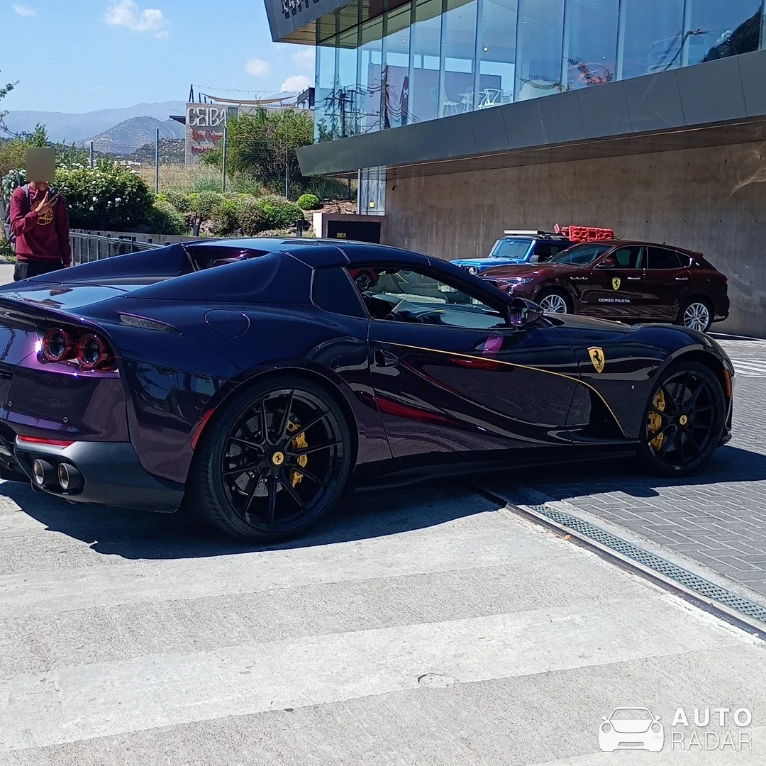 Ferrari 812 GTS spotted in Lo Barnechea, Chile