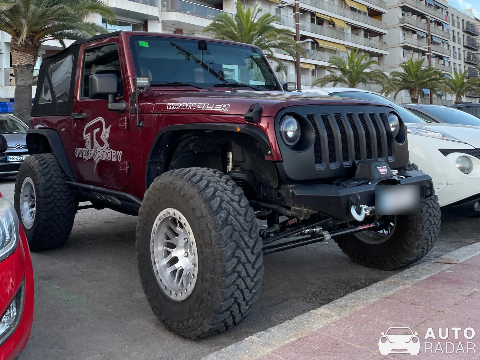 Jeep Wrangler spotted in Lloret de Mar, España