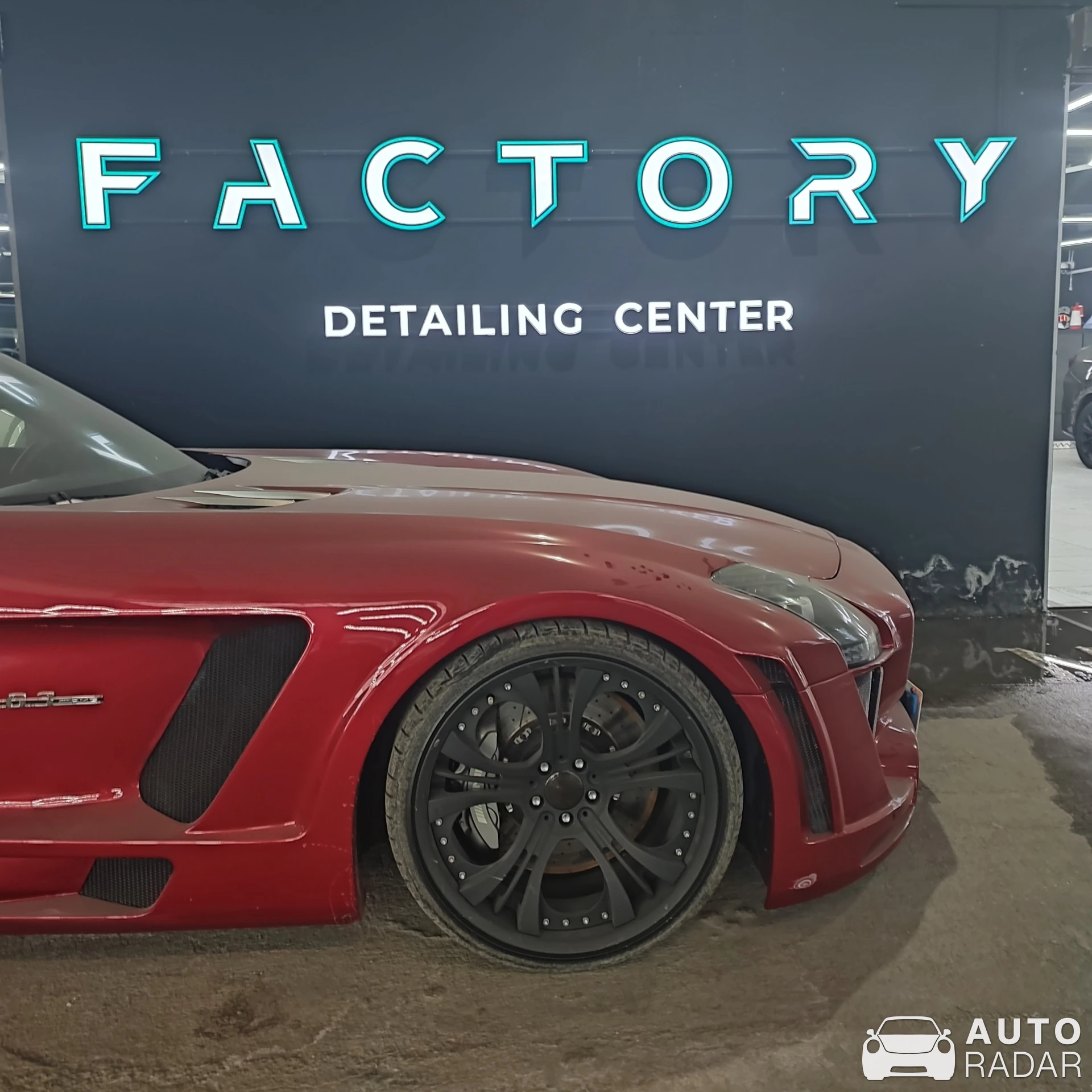 Mercedes-Benz FAB Design SLS AMG Gullstream spotted in Санкт-Петербург